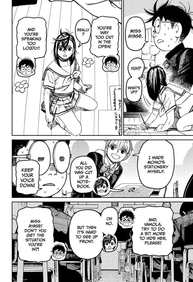 Dandadan Manga, chapter 166, page 8
