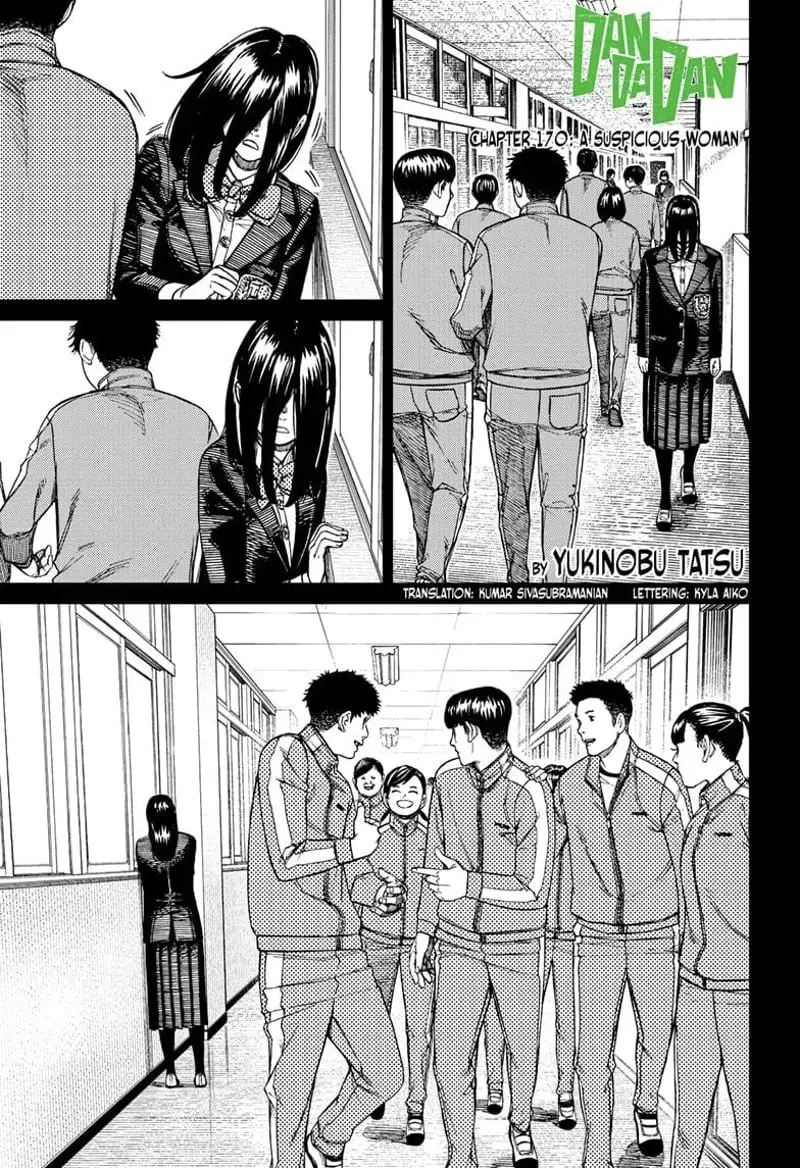 Dandadan Manga, chapter 170, page 2