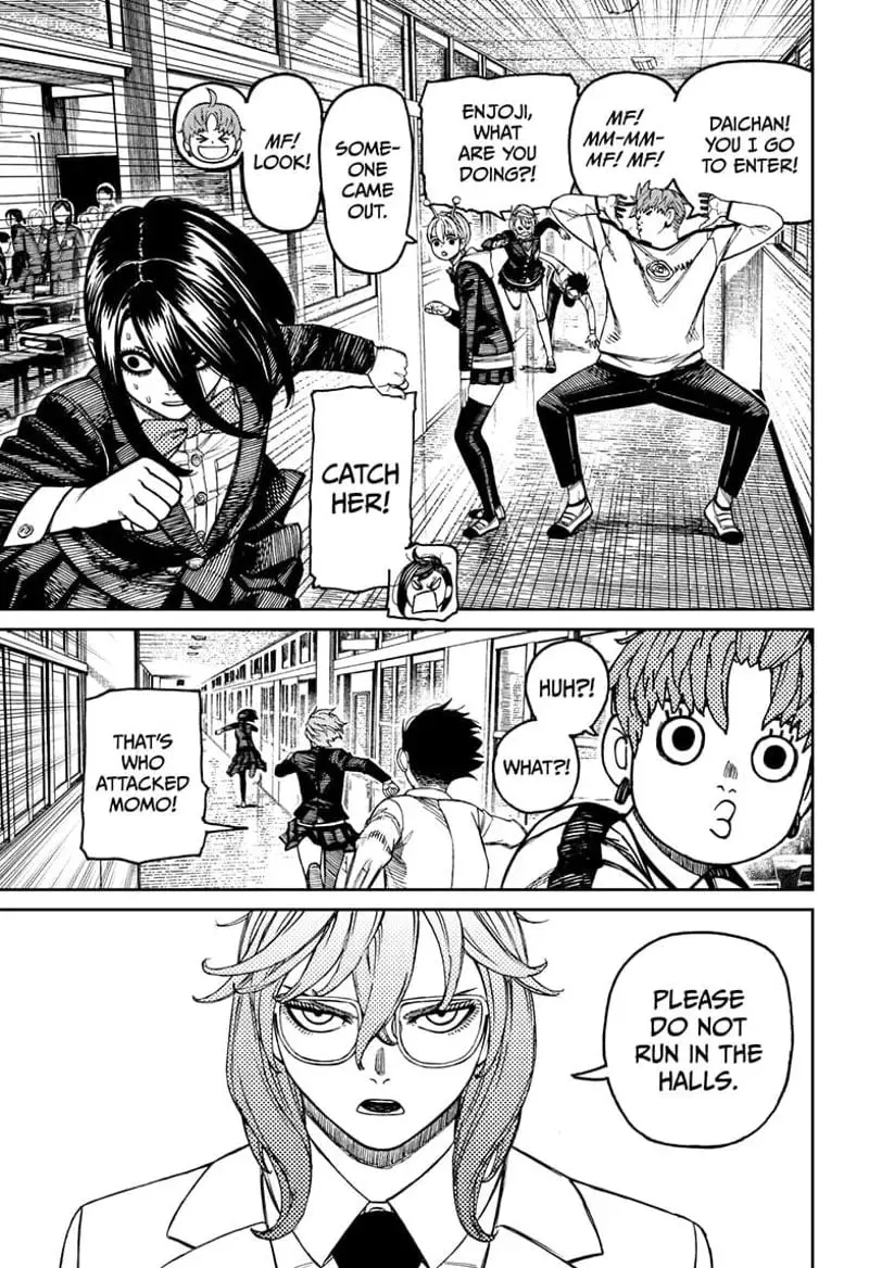 Dandadan Manga, chapter 170, page 17