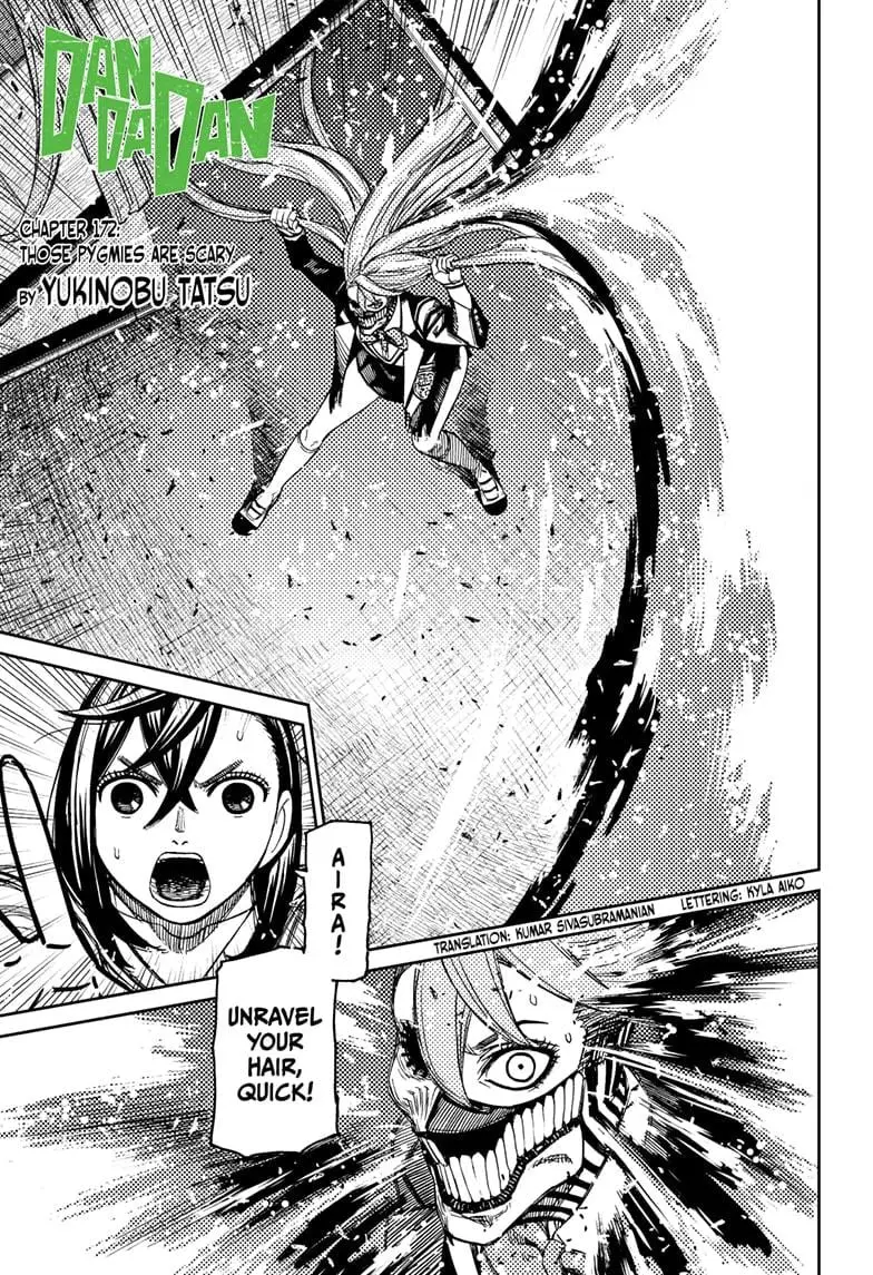 Dandadan Manga, chapter 172, page 1