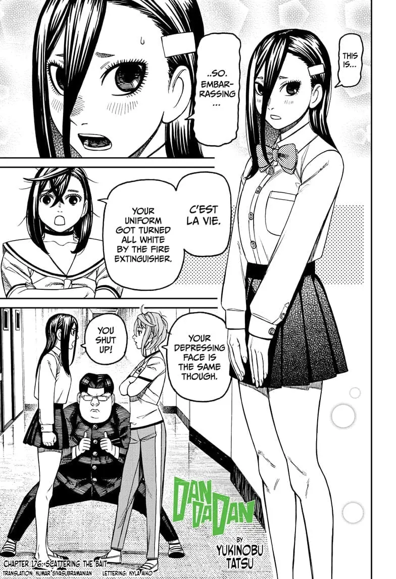Dandadan Manga, chapter 176, page 1