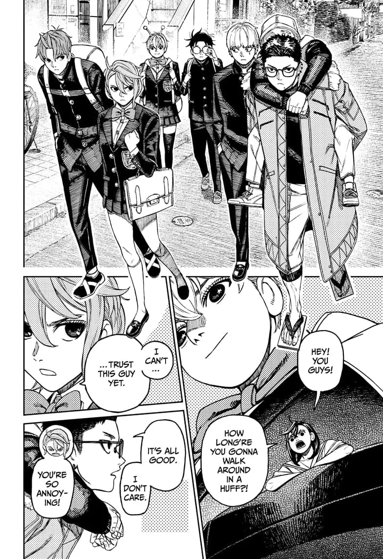Dandadan Manga, chapter 182, page 8