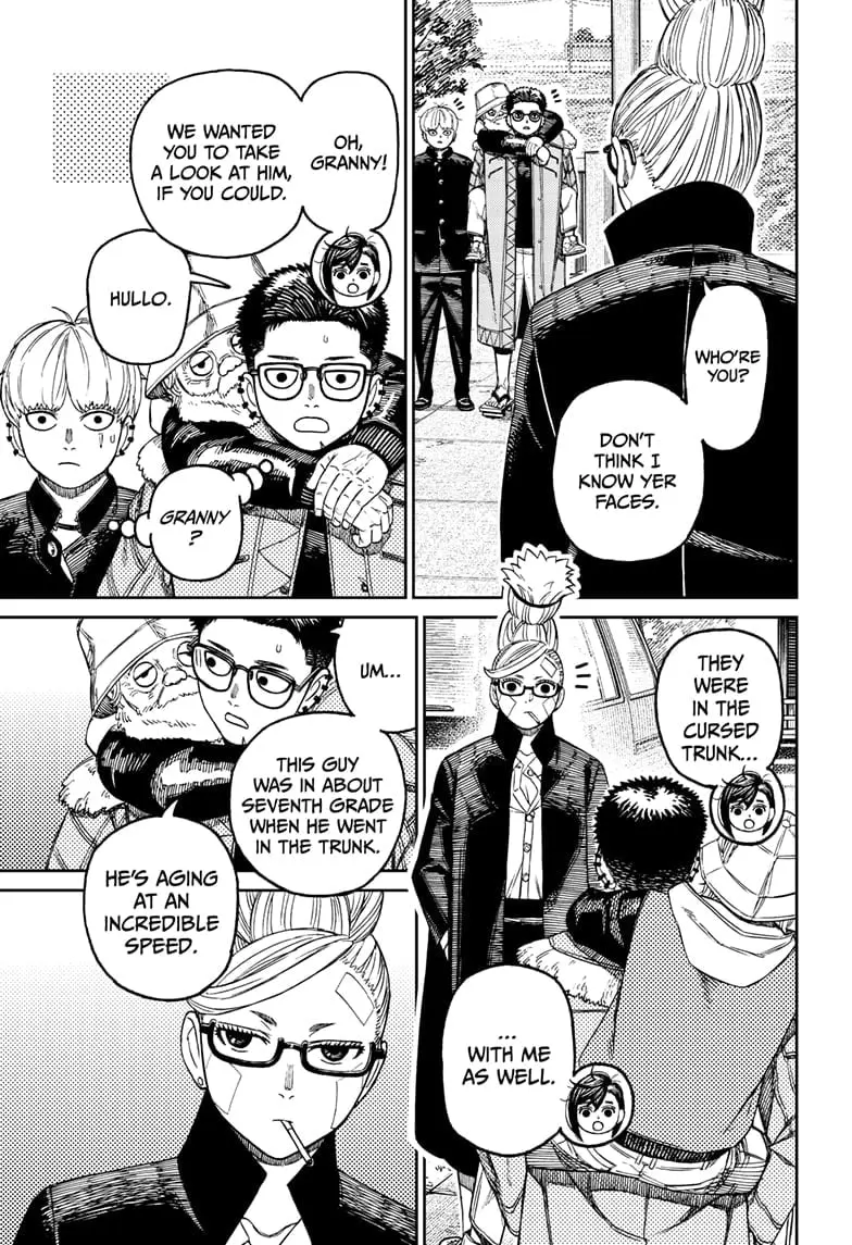 Dandadan Manga, chapter 182, page 13