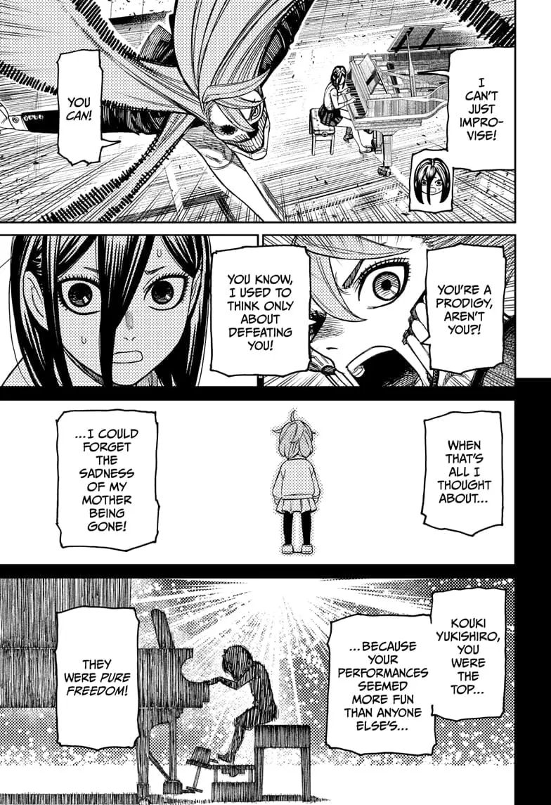 Dandadan Manga, chapter 186, page 17