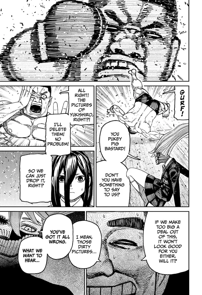 Dandadan Manga, chapter 187, page 21