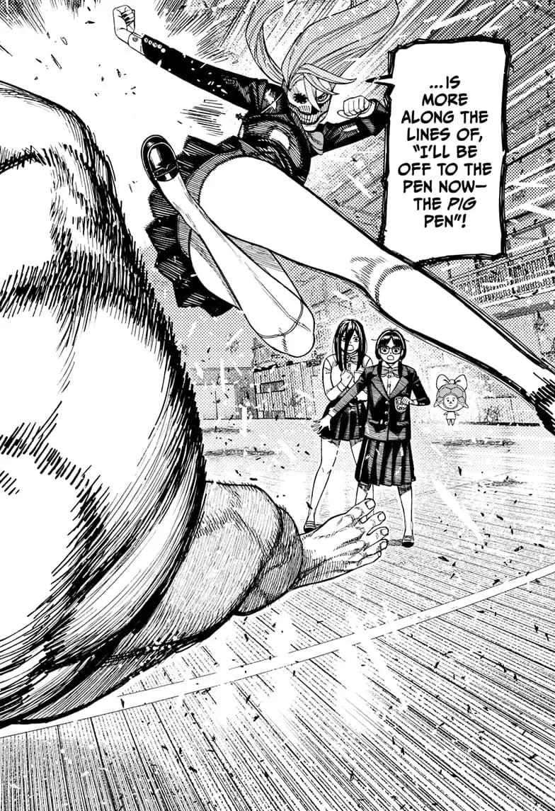 Dandadan Manga, chapter 187, page 22