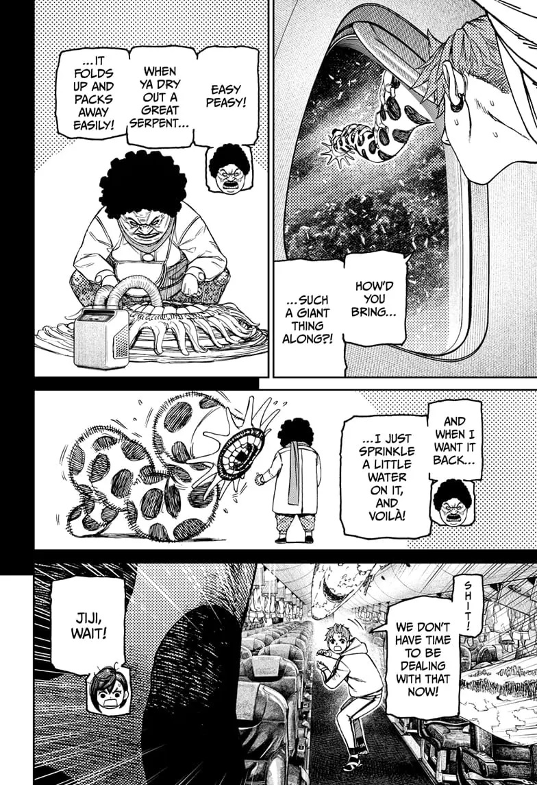 Dandadan Manga, chapter 196, page 16