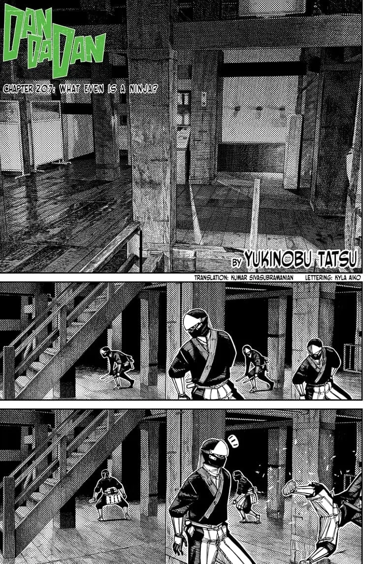 Dandadan Manga, chapter 207, page 1