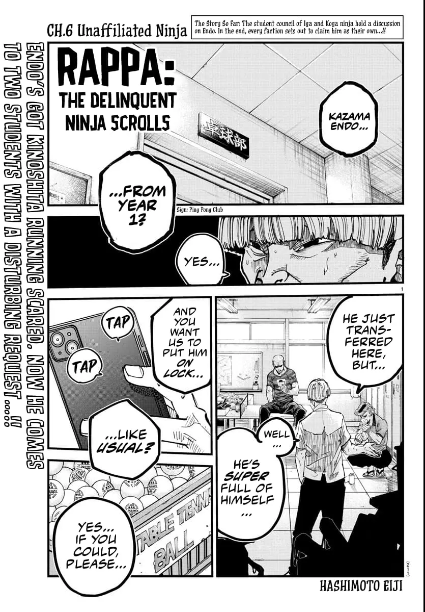 Rappa - Yankee Ninpuuchou, chapter 6, page 1