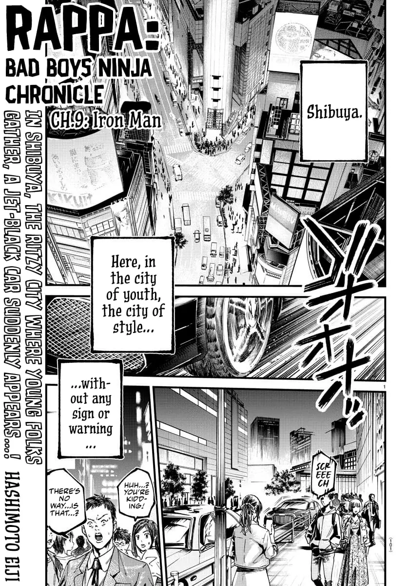 Rappa - Yankee Ninpuuchou, chapter 9, page 1