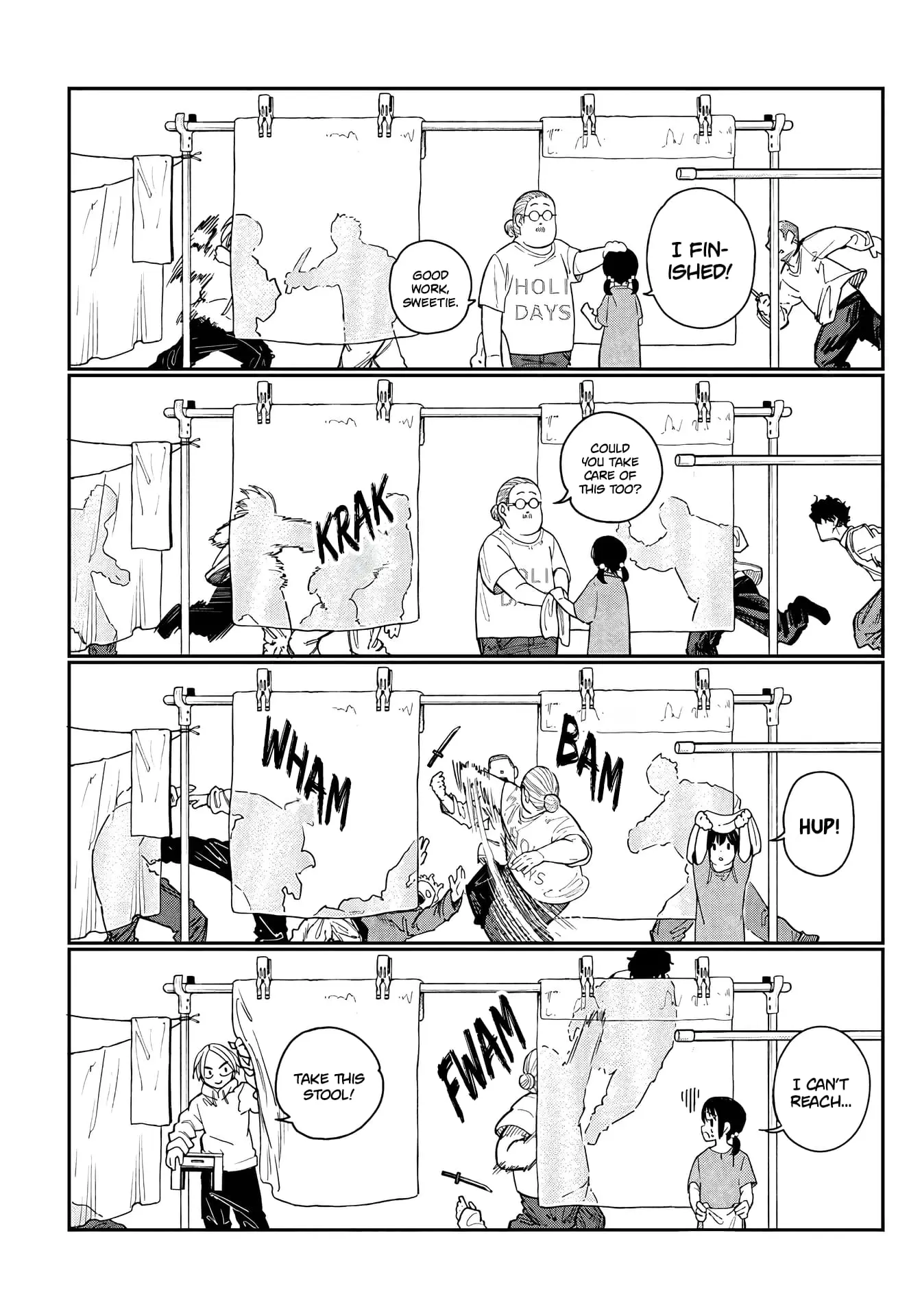 Sakamoto Holidays, chapter 1, page 32