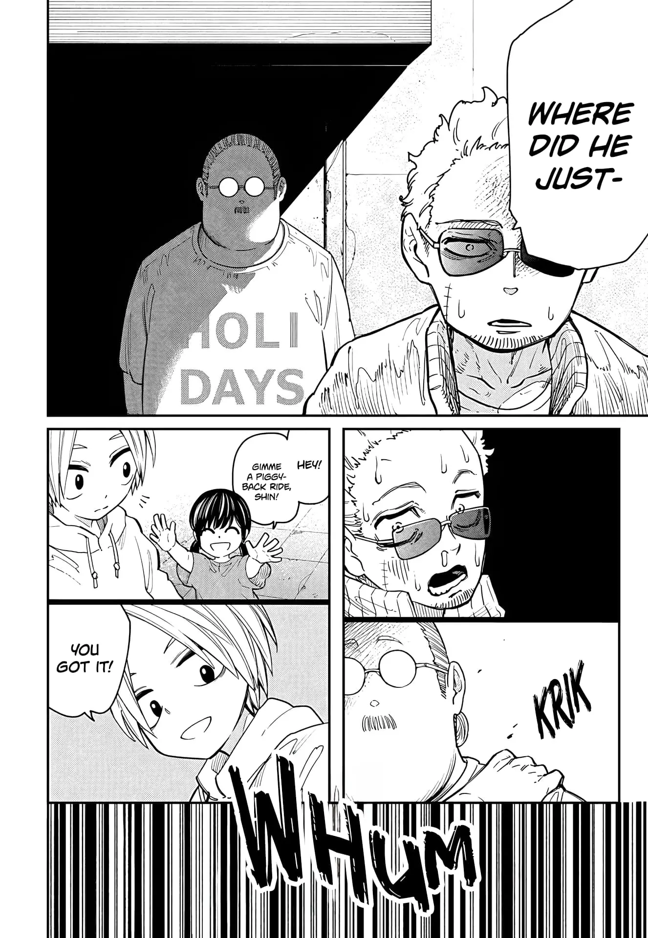Sakamoto Holidays, chapter 1, page 36