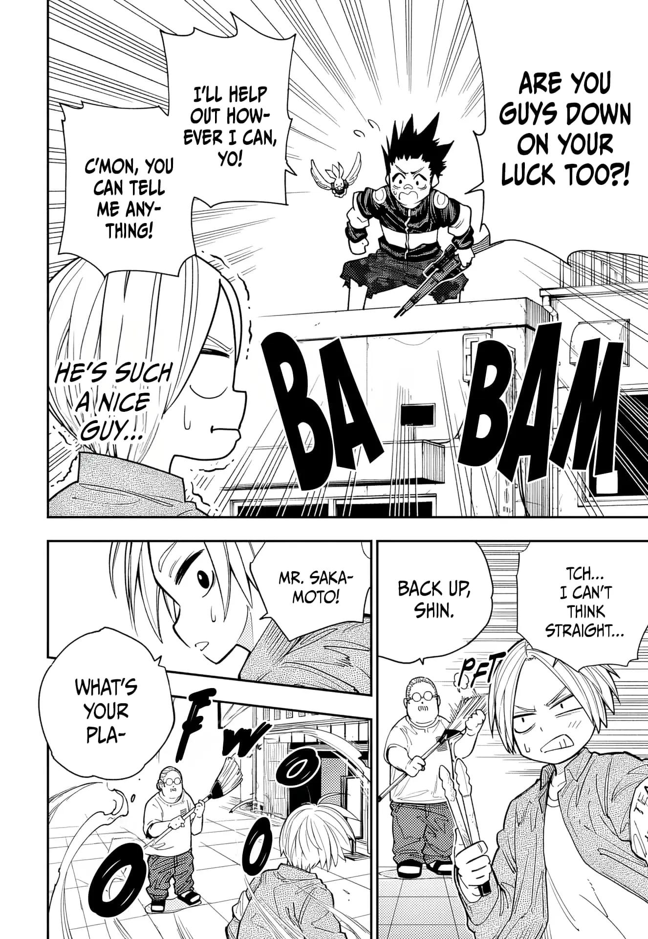 Sakamoto Holidays, chapter 2, page 22