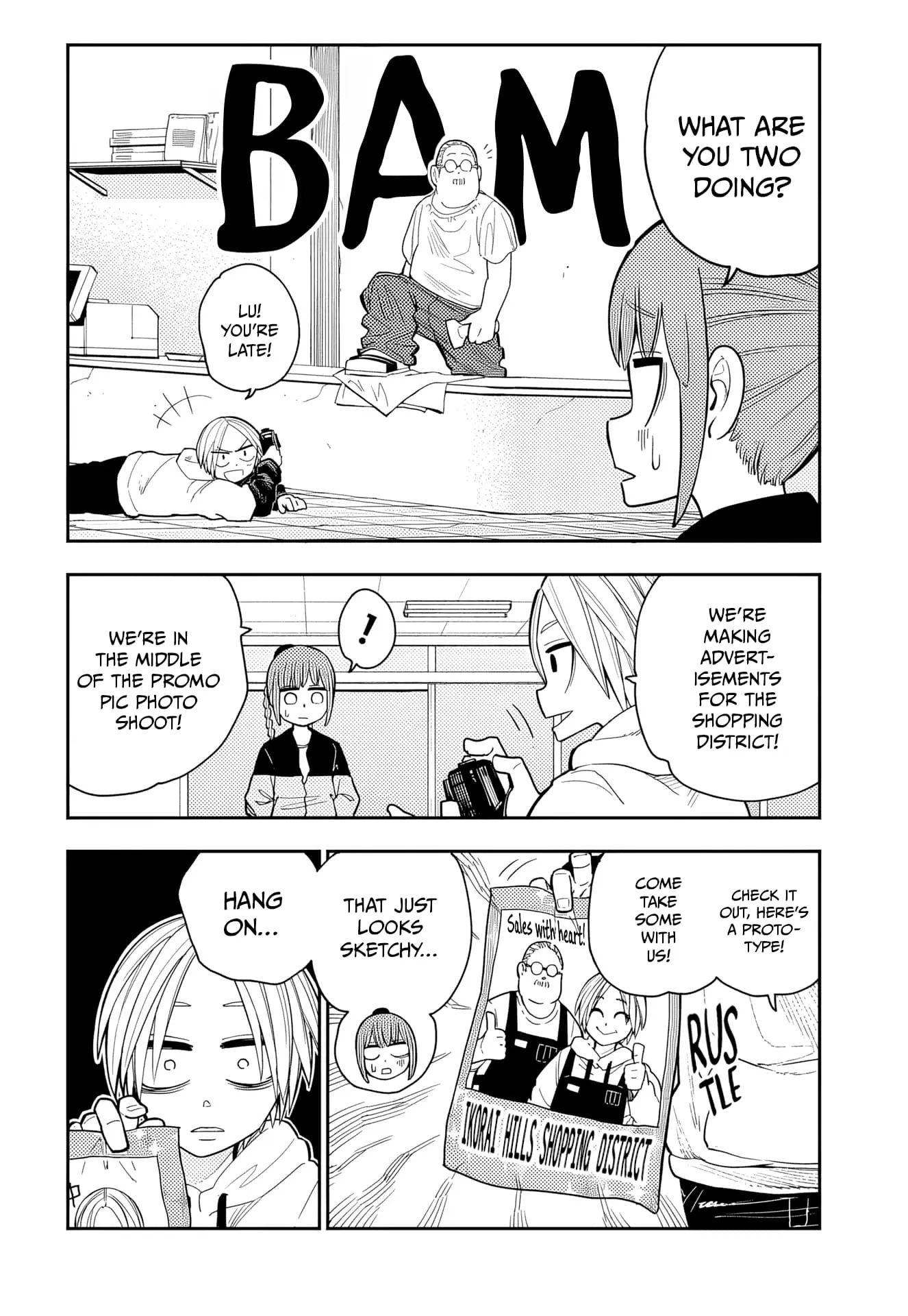 Sakamoto Holidays, chapter 3, page 4