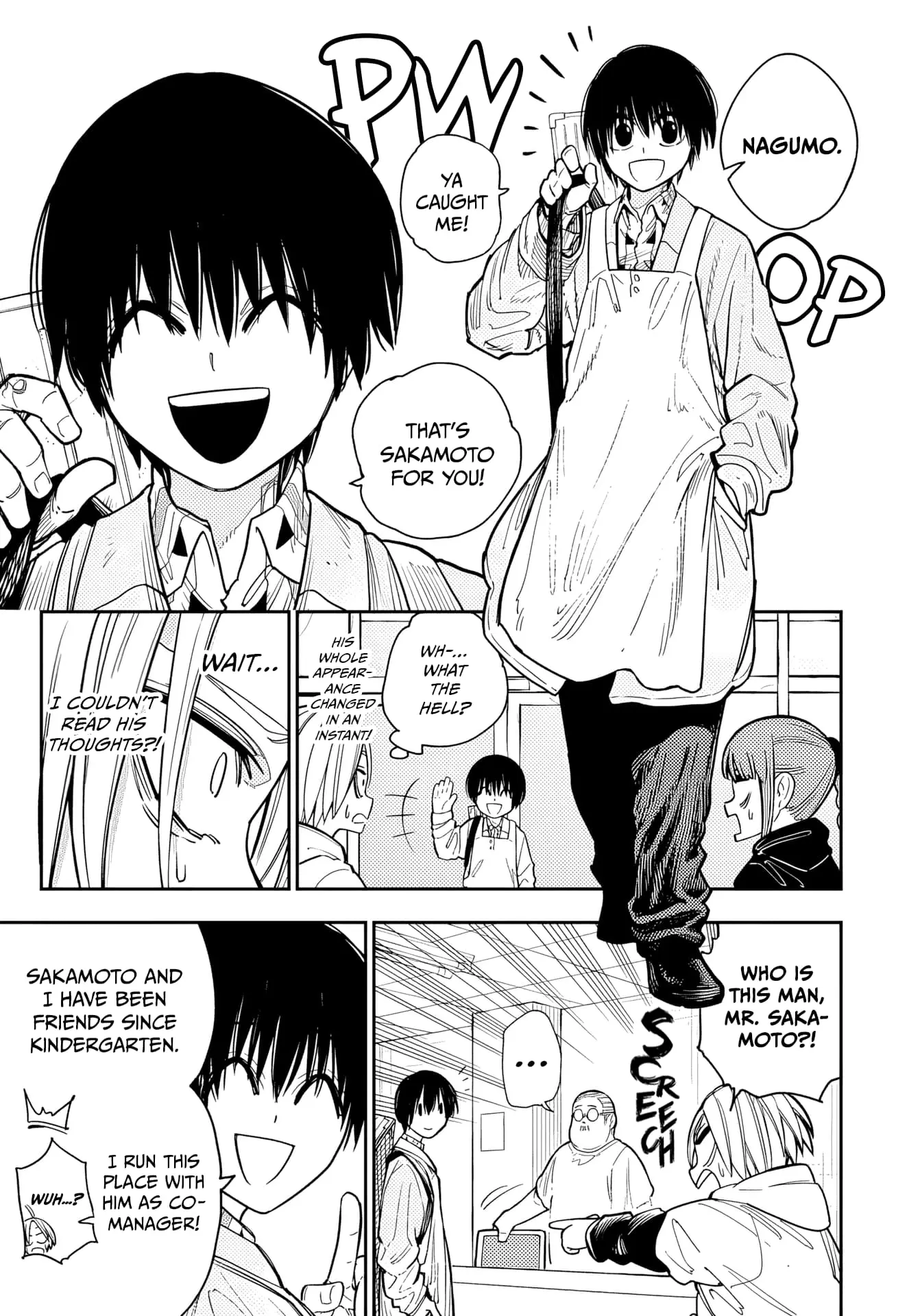 Sakamoto Holidays, chapter 3, page 9