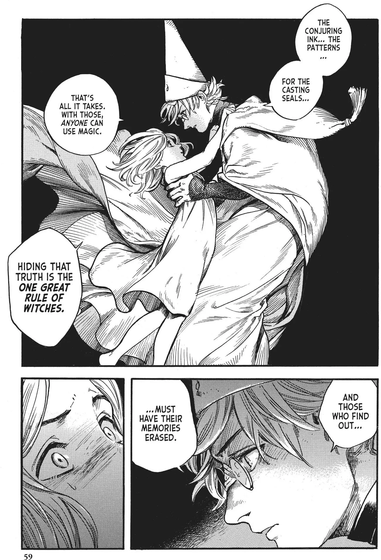 Witch Hat Atelier, chapter 1, page 57