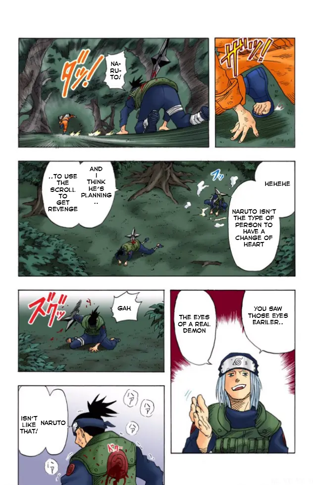 Naruto Colored Manga Online, chapter 1, page 38