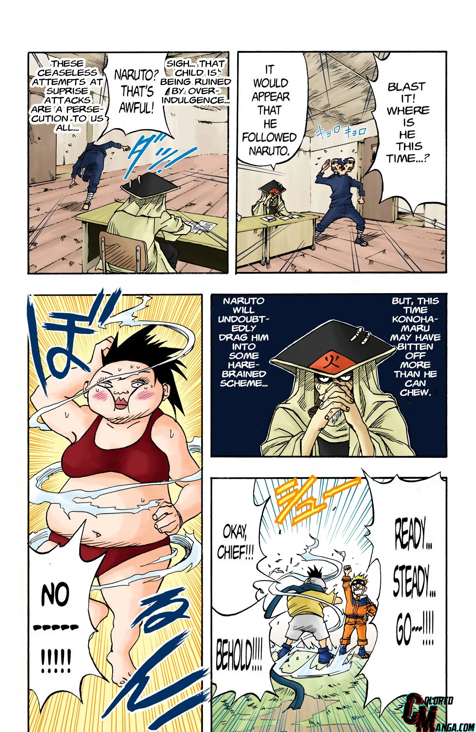 Naruto Colored Manga Online, chapter 2, page 8