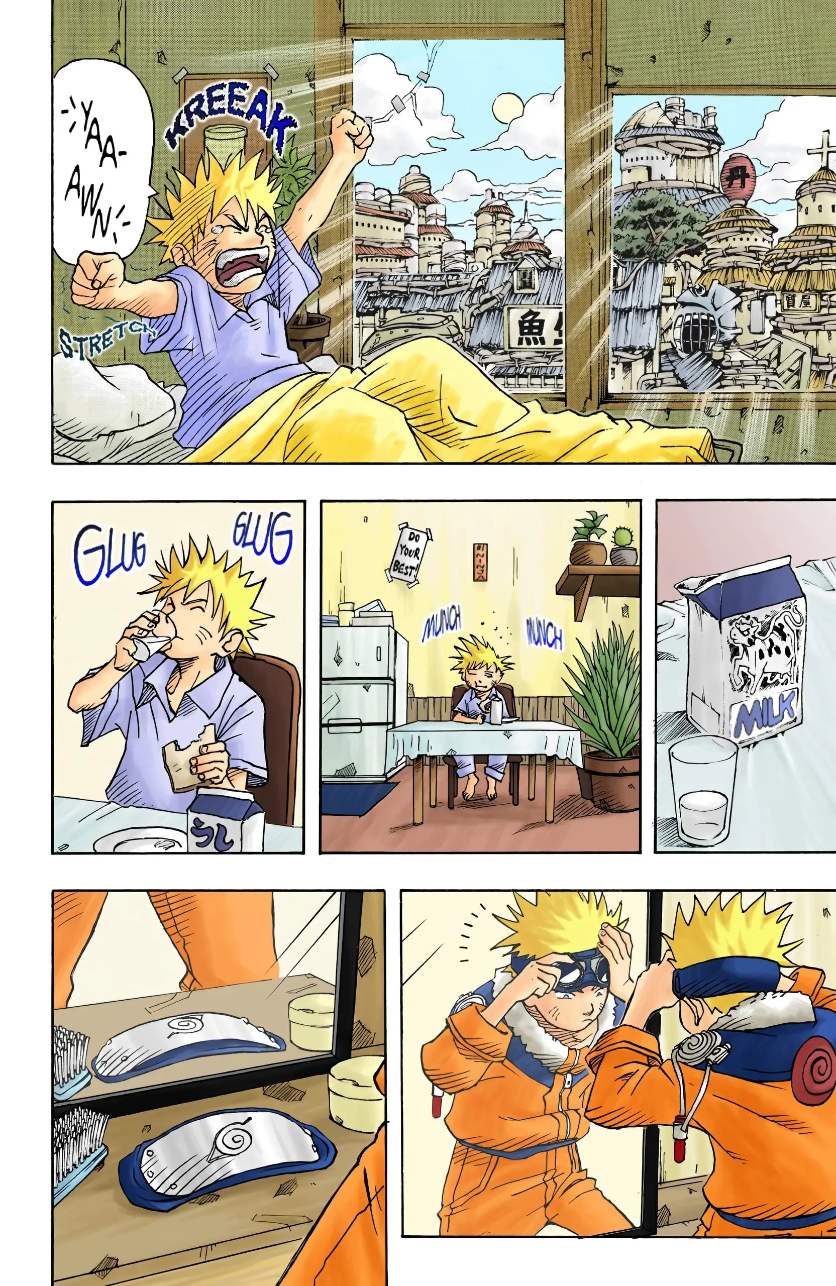 Naruto Colored Manga Online, chapter 3, page 2