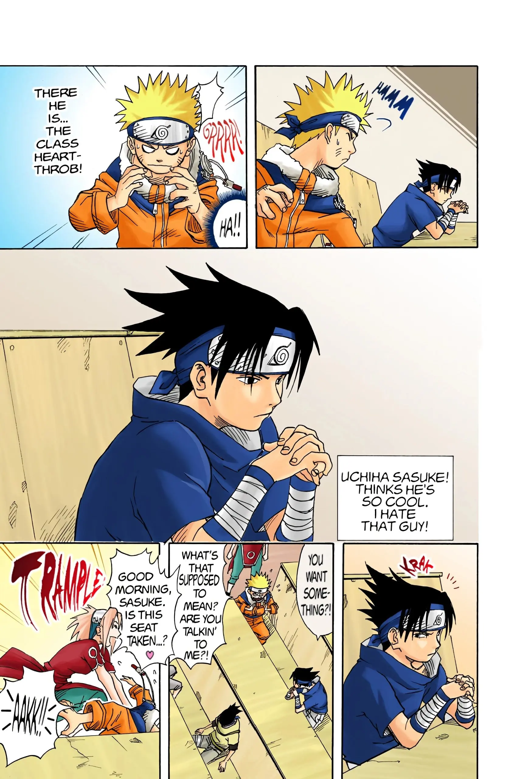 Naruto Colored Manga Online, chapter 3, page 5