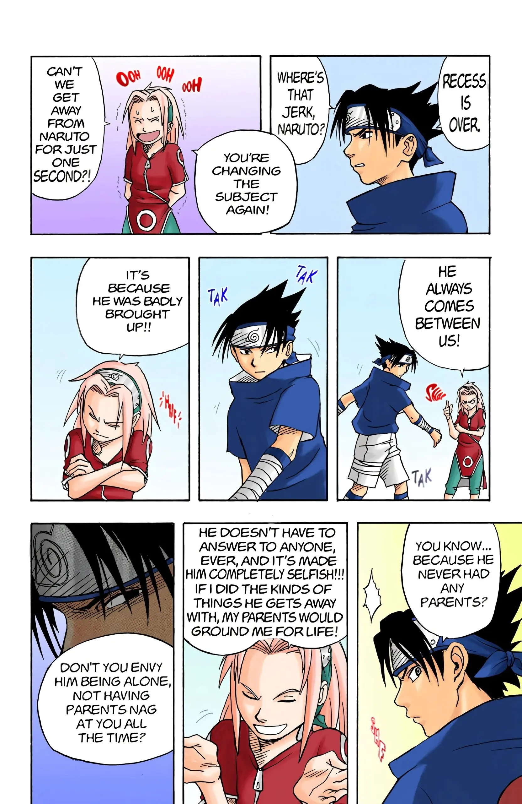 Naruto Colored Manga Online, chapter 3, page 20