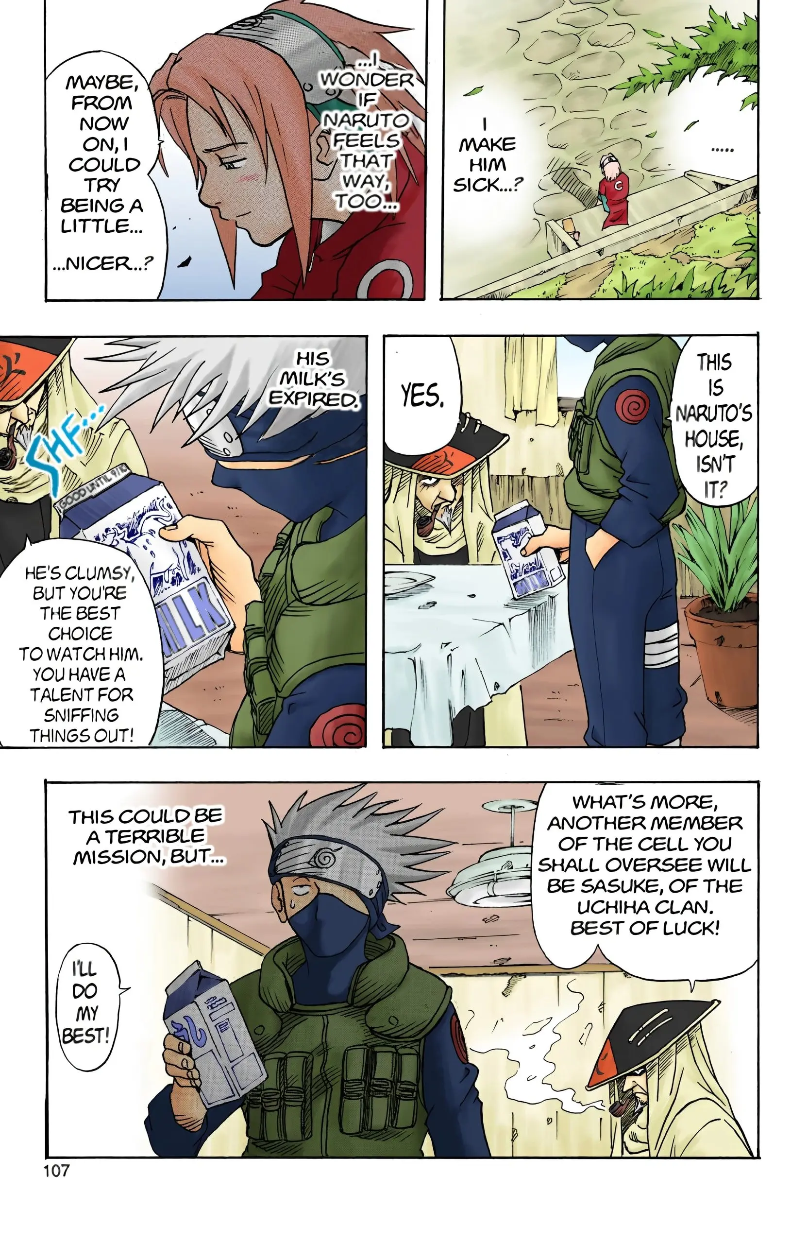 Naruto Colored Manga Online, chapter 3, page 23