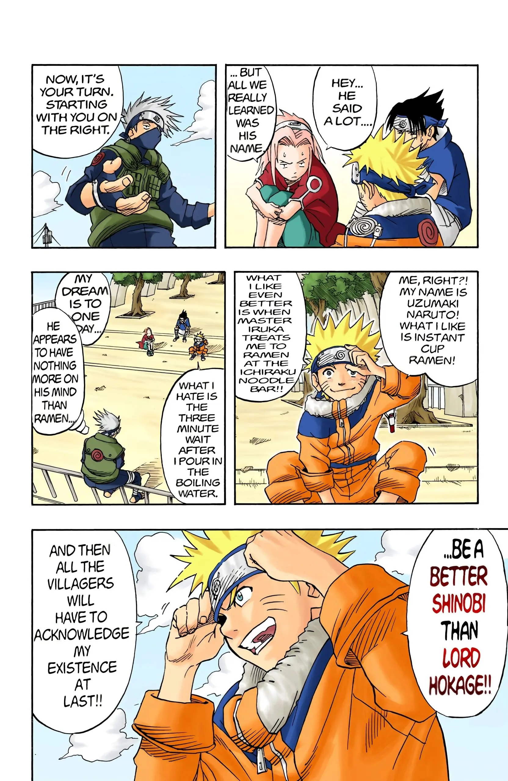 Naruto Colored Manga Online, chapter 4, page 6