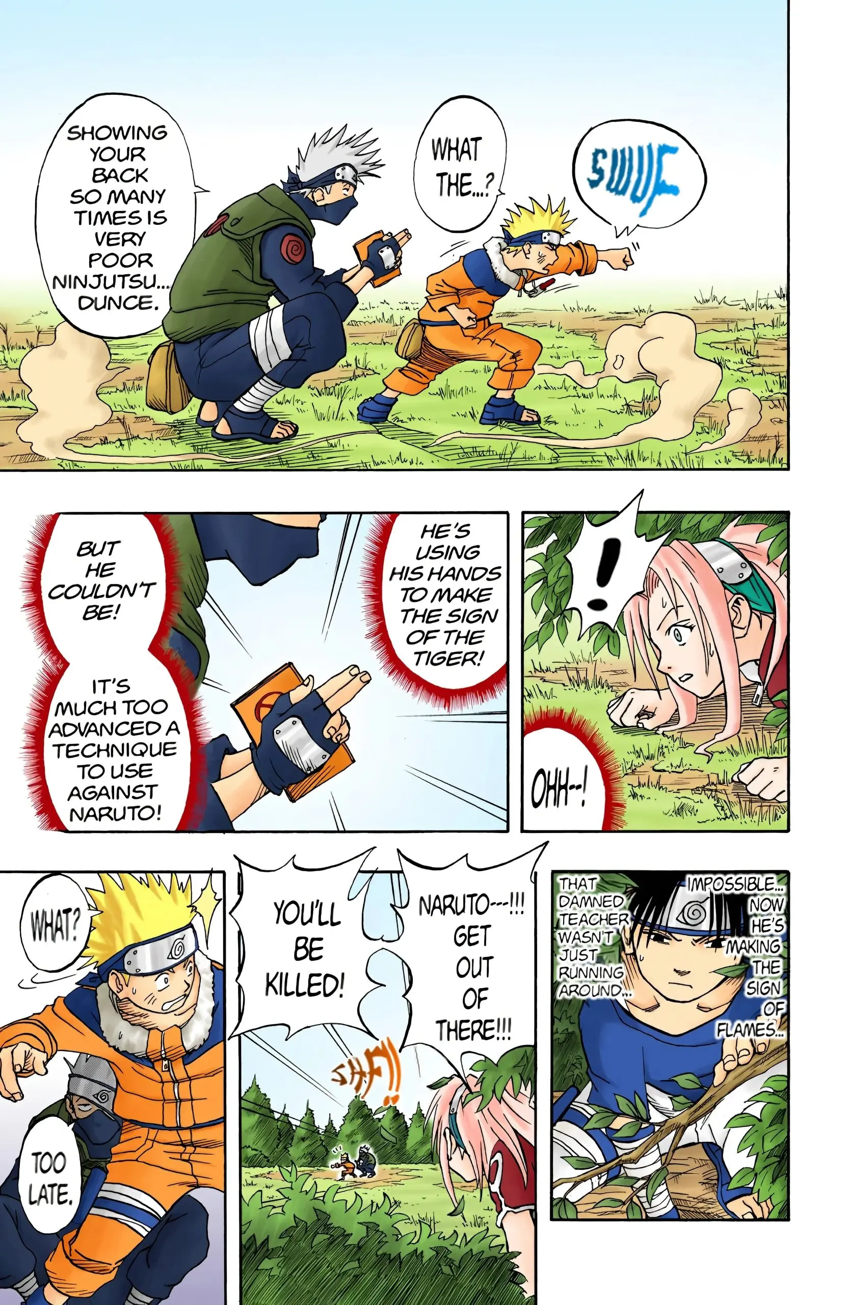 Naruto Colored Manga Online, chapter 5, page 7
