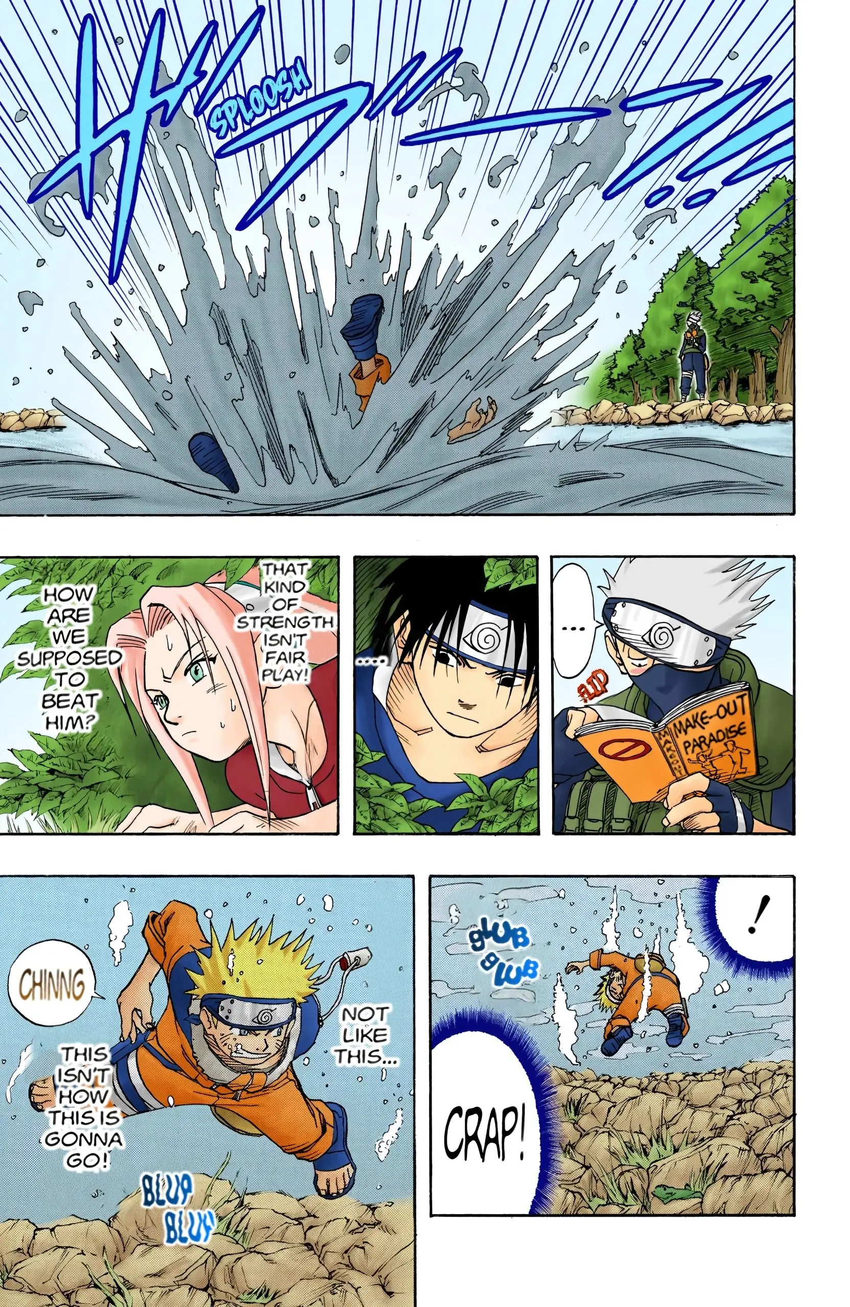 Naruto Colored Manga Online, chapter 5, page 8