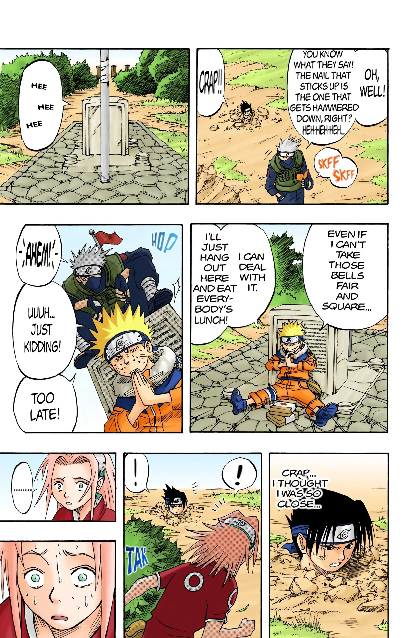 Naruto Colored Manga Online, chapter 7, page 12