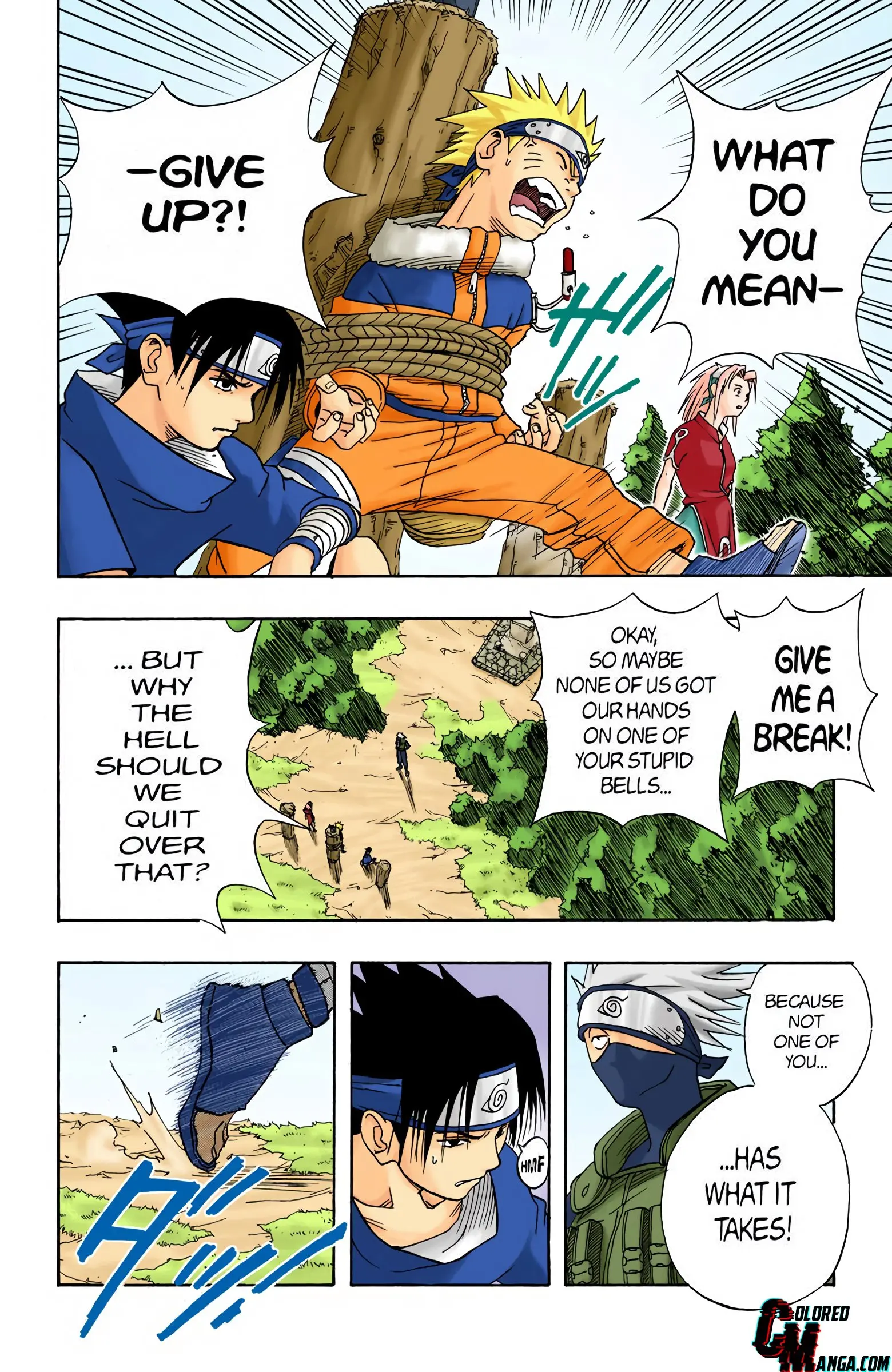 Naruto Colored Manga Online, chapter 8, page 8