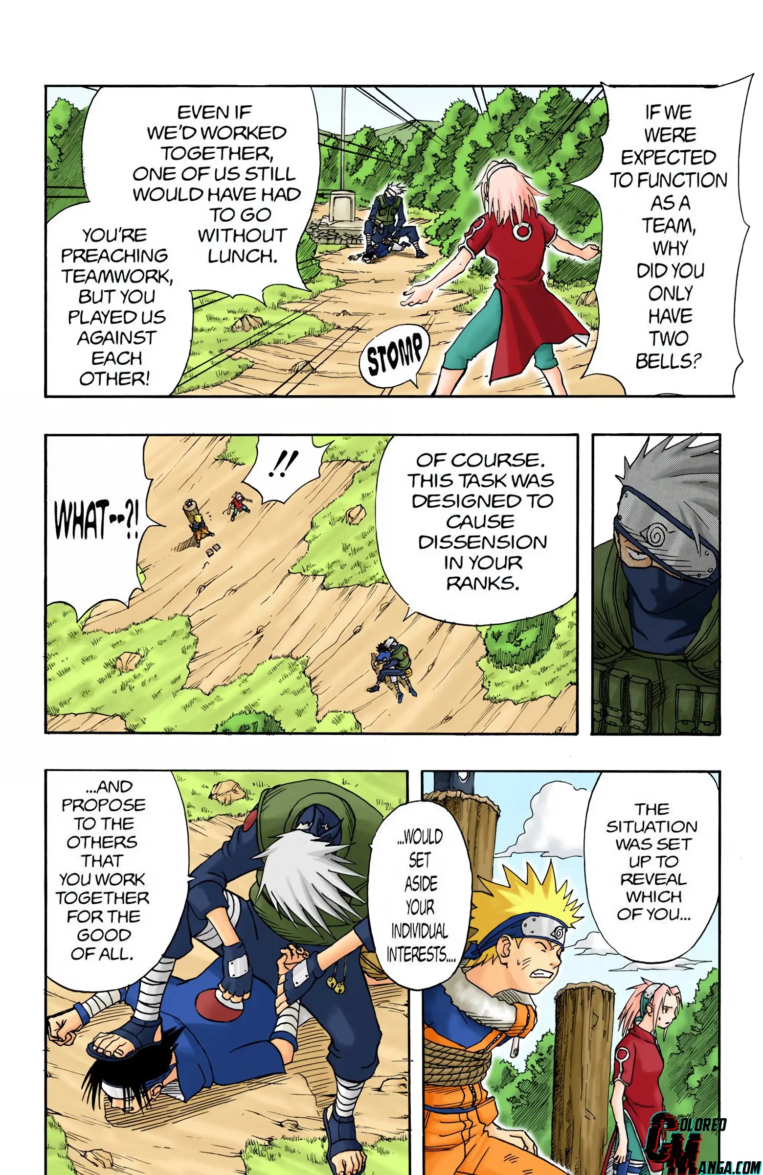 Naruto Colored Manga Online, chapter 8, page 12