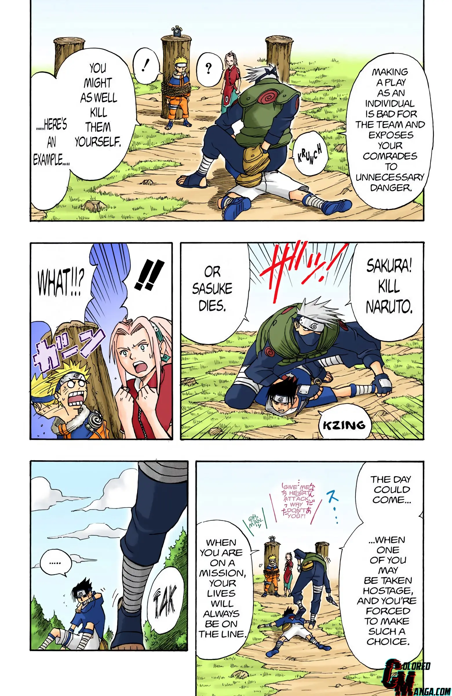 Naruto Colored Manga Online, chapter 8, page 14