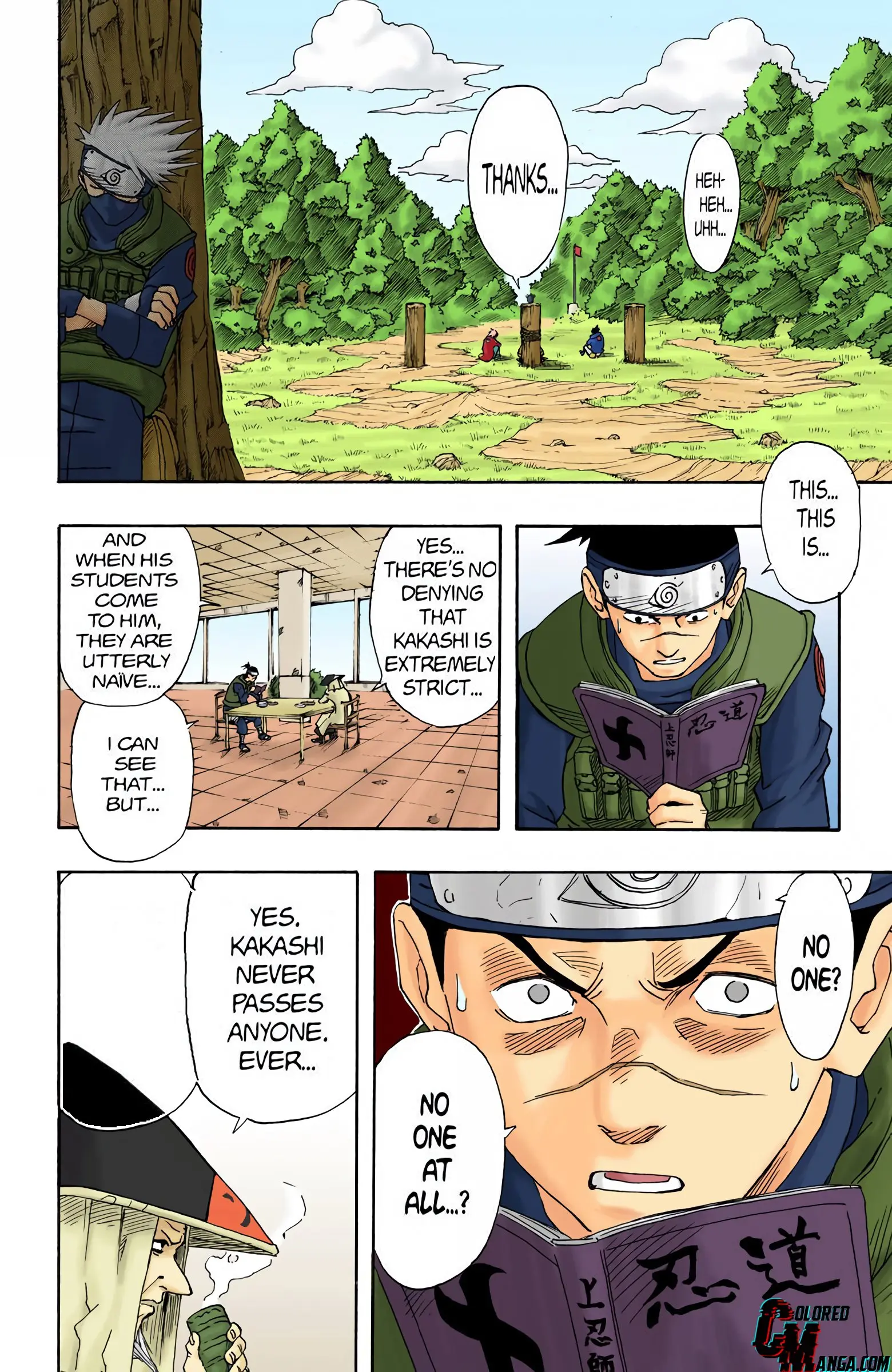 Naruto Colored Manga Online, chapter 8, page 20