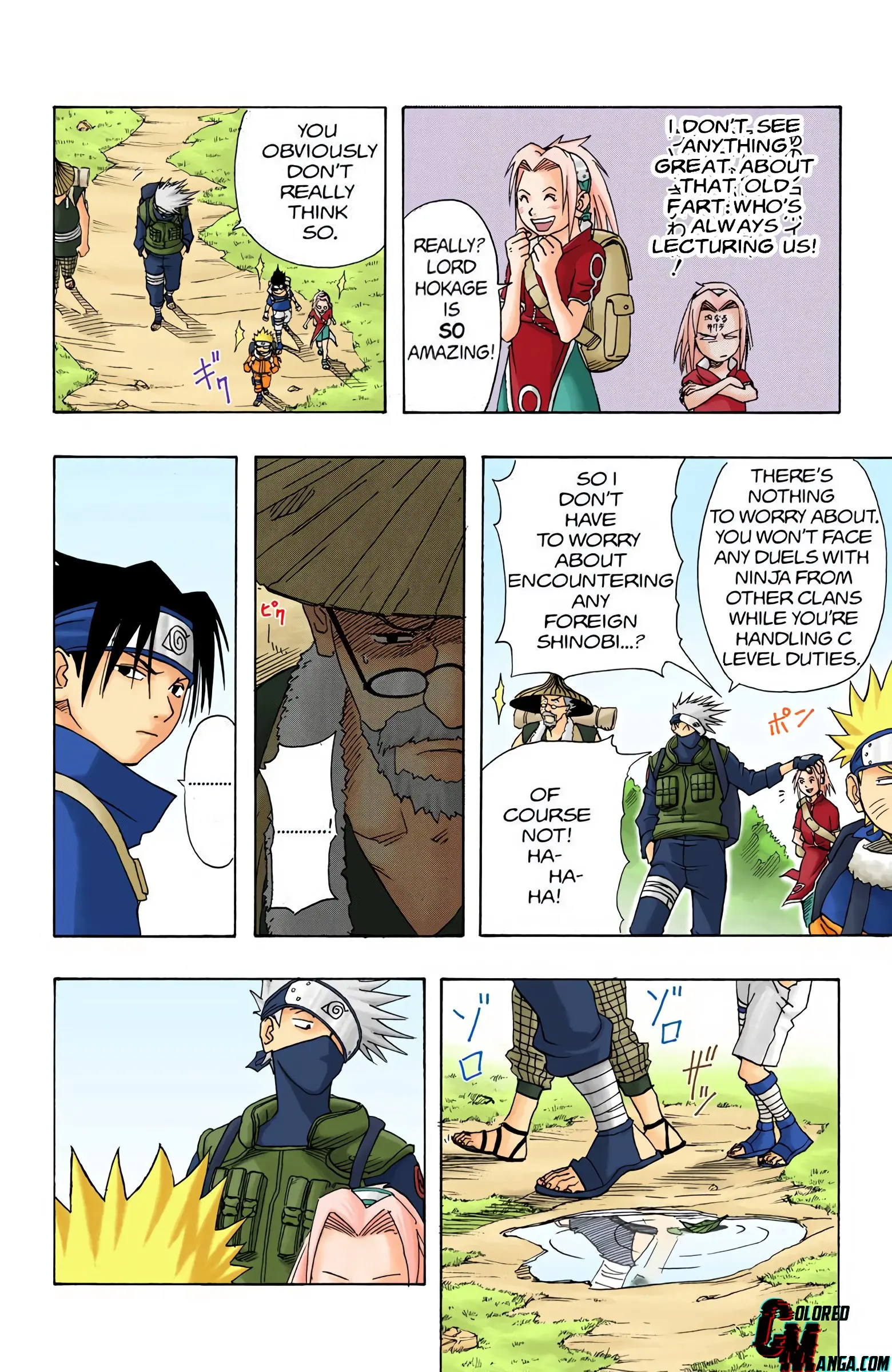 Naruto Colored Manga Online, chapter 9, page 16