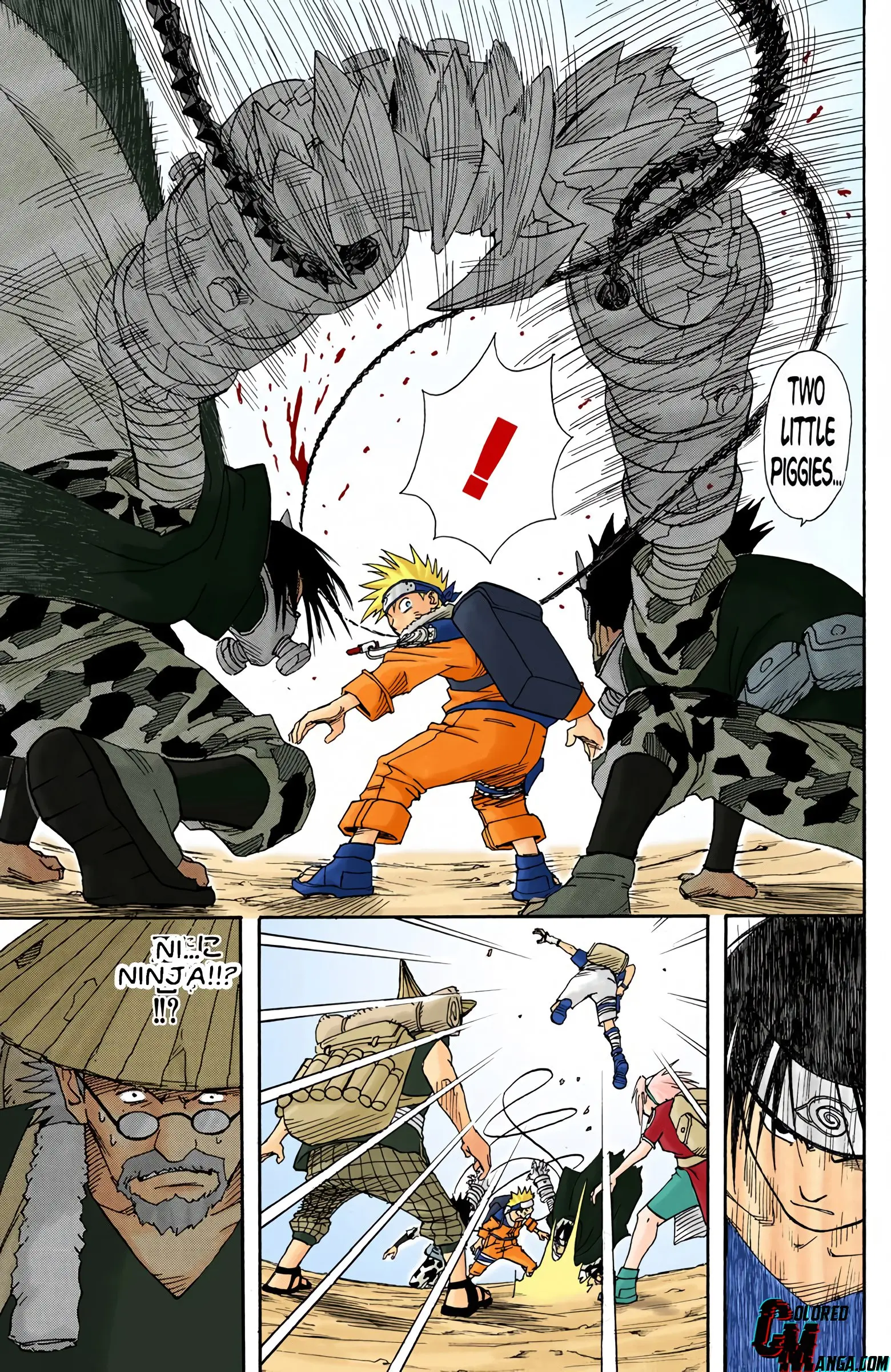 Naruto Colored Manga Online, chapter 10, page 2