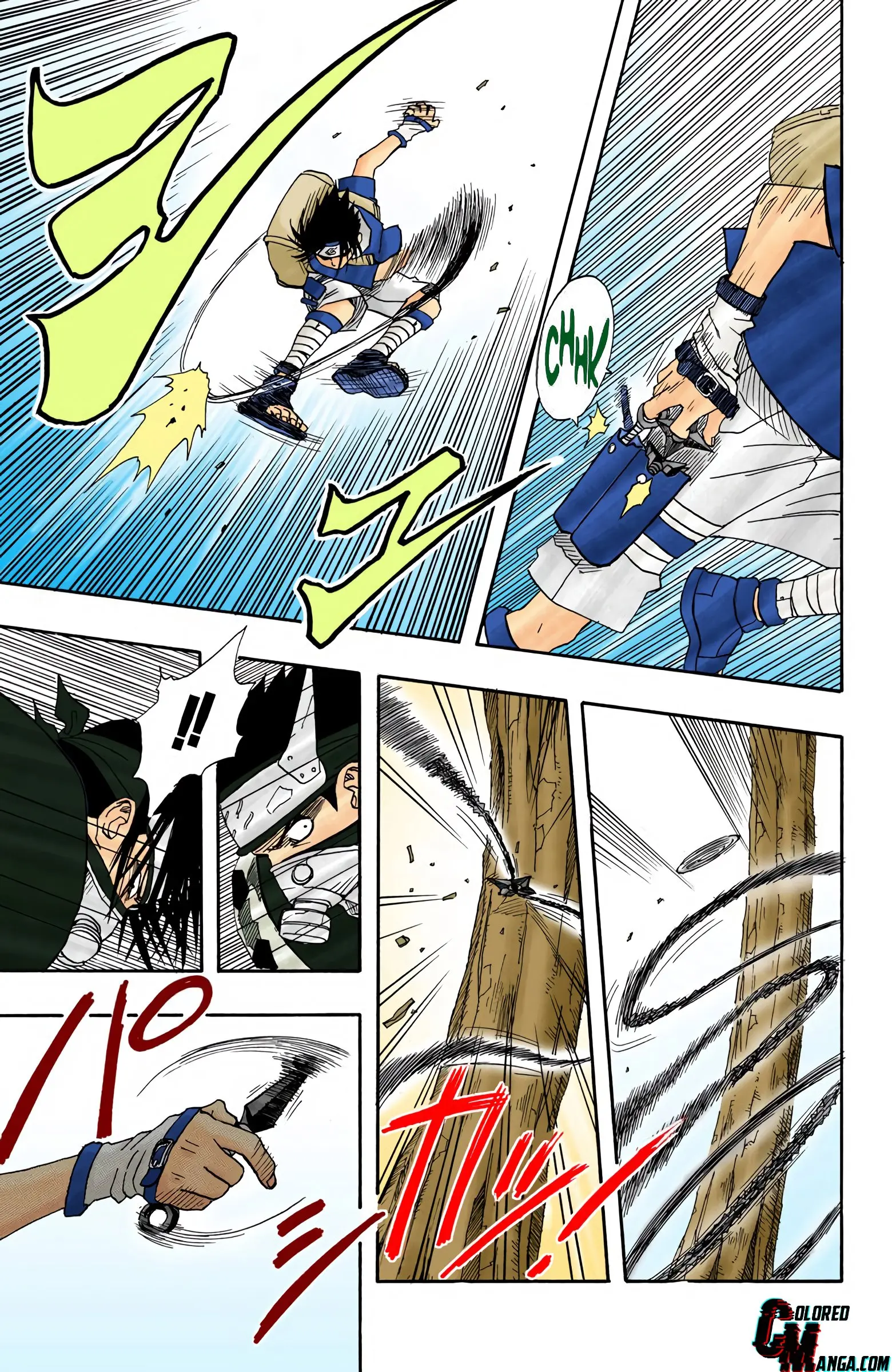 Naruto Colored Manga Online, chapter 10, page 3