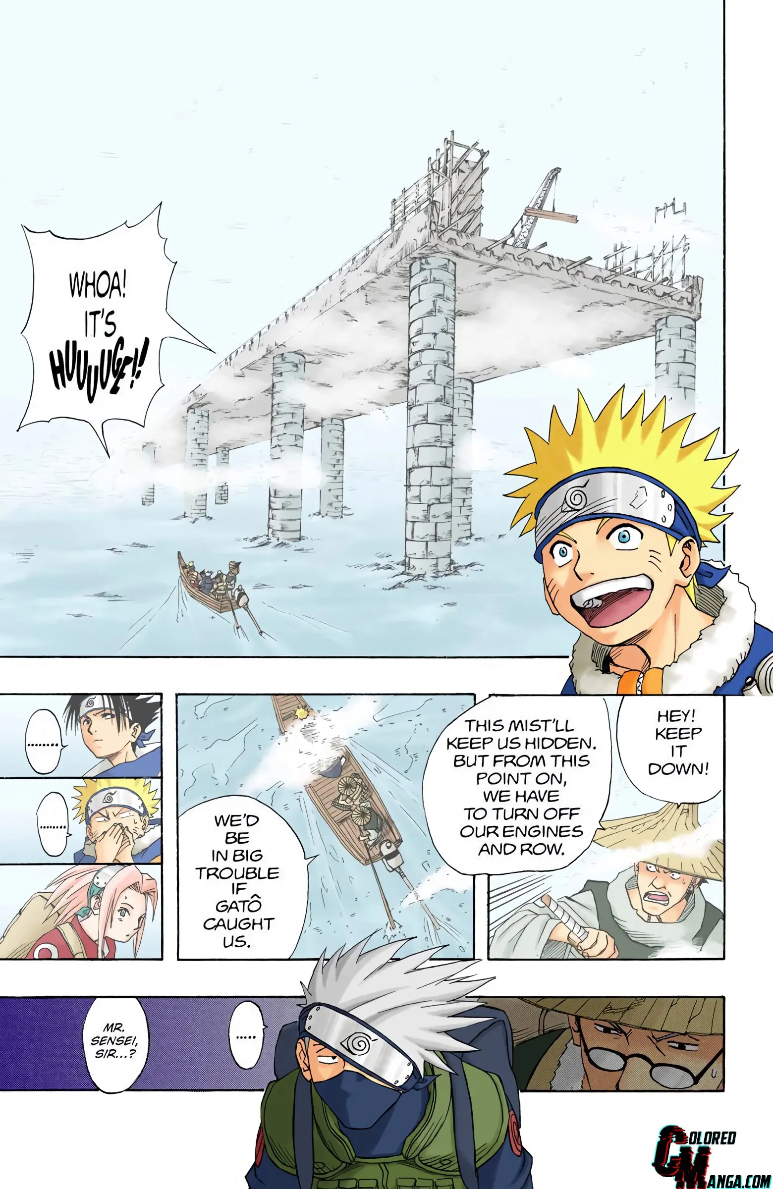 Naruto Colored Manga Online, chapter 11, page 5