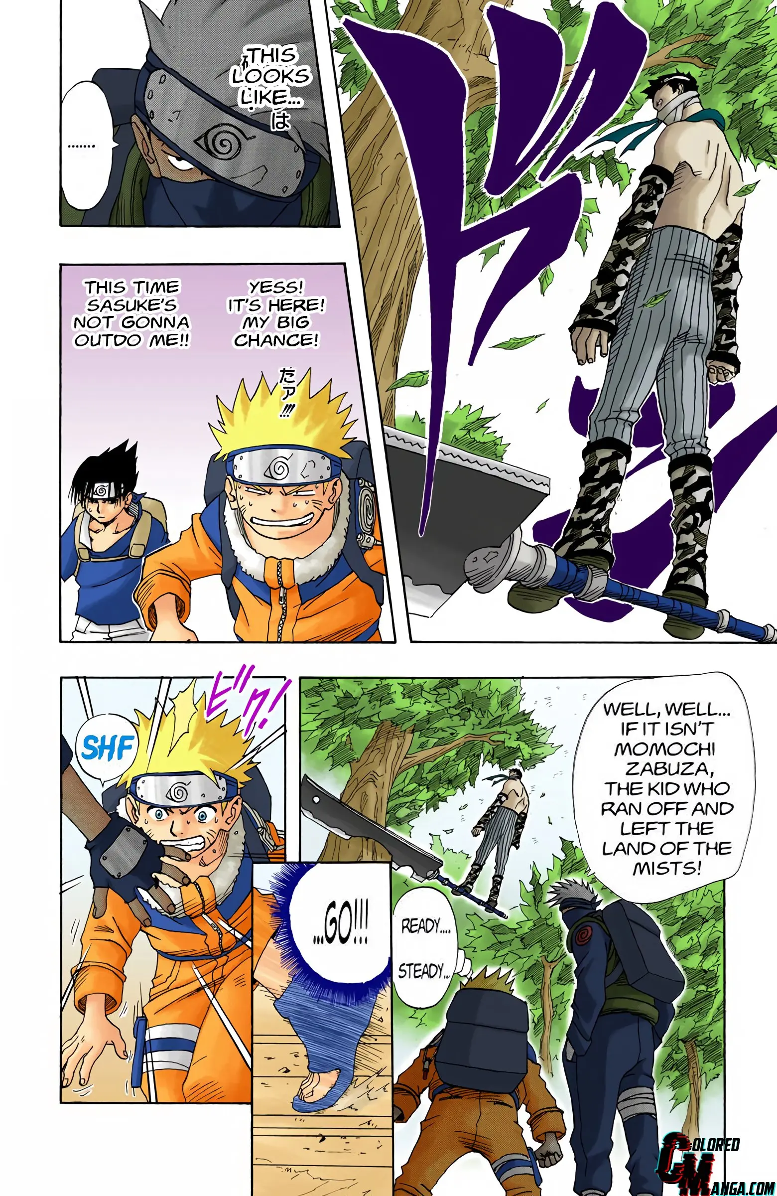 Naruto Colored Manga Online, chapter 11, page 18