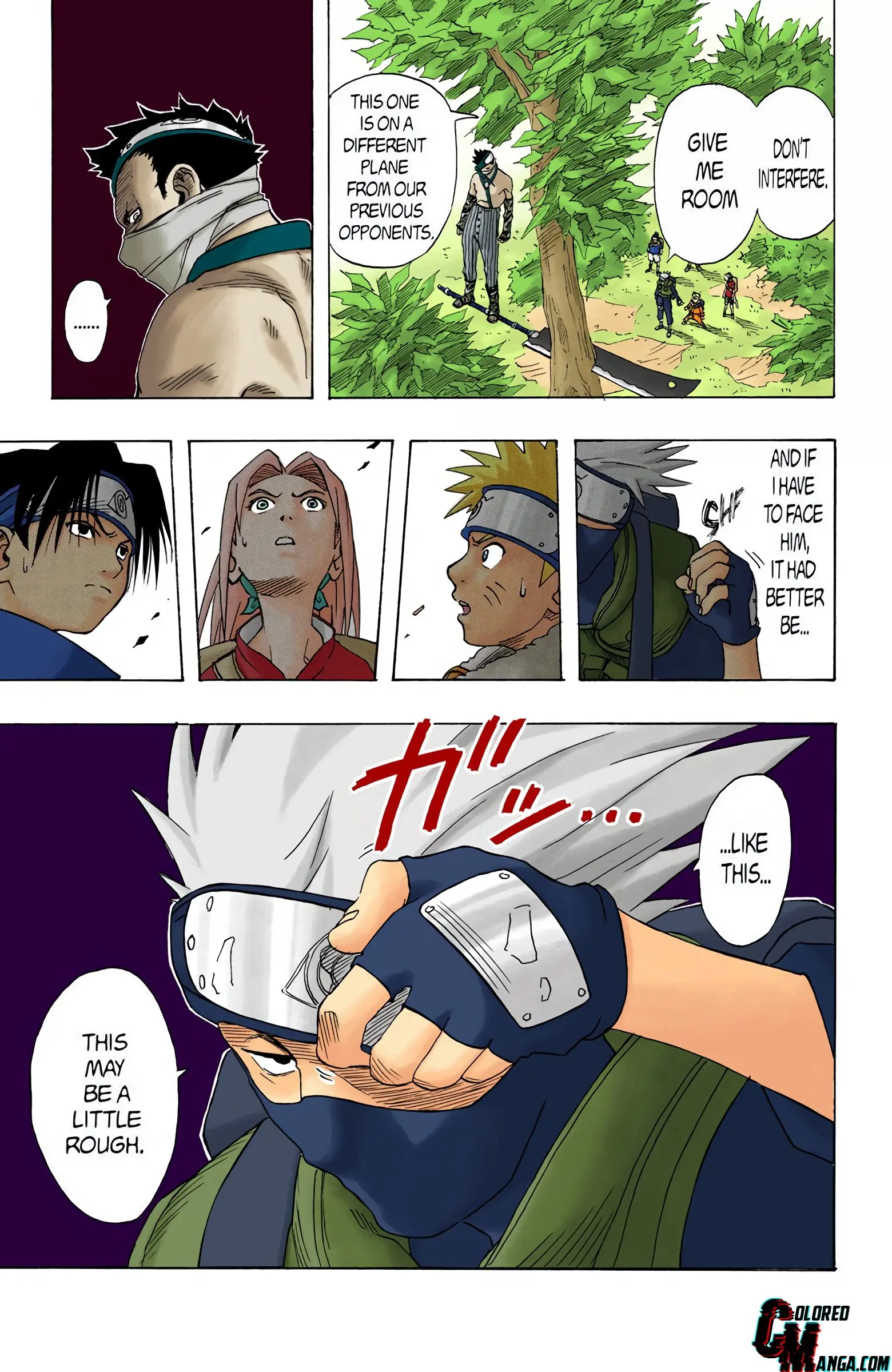 Naruto Colored Manga Online, chapter 11, page 19