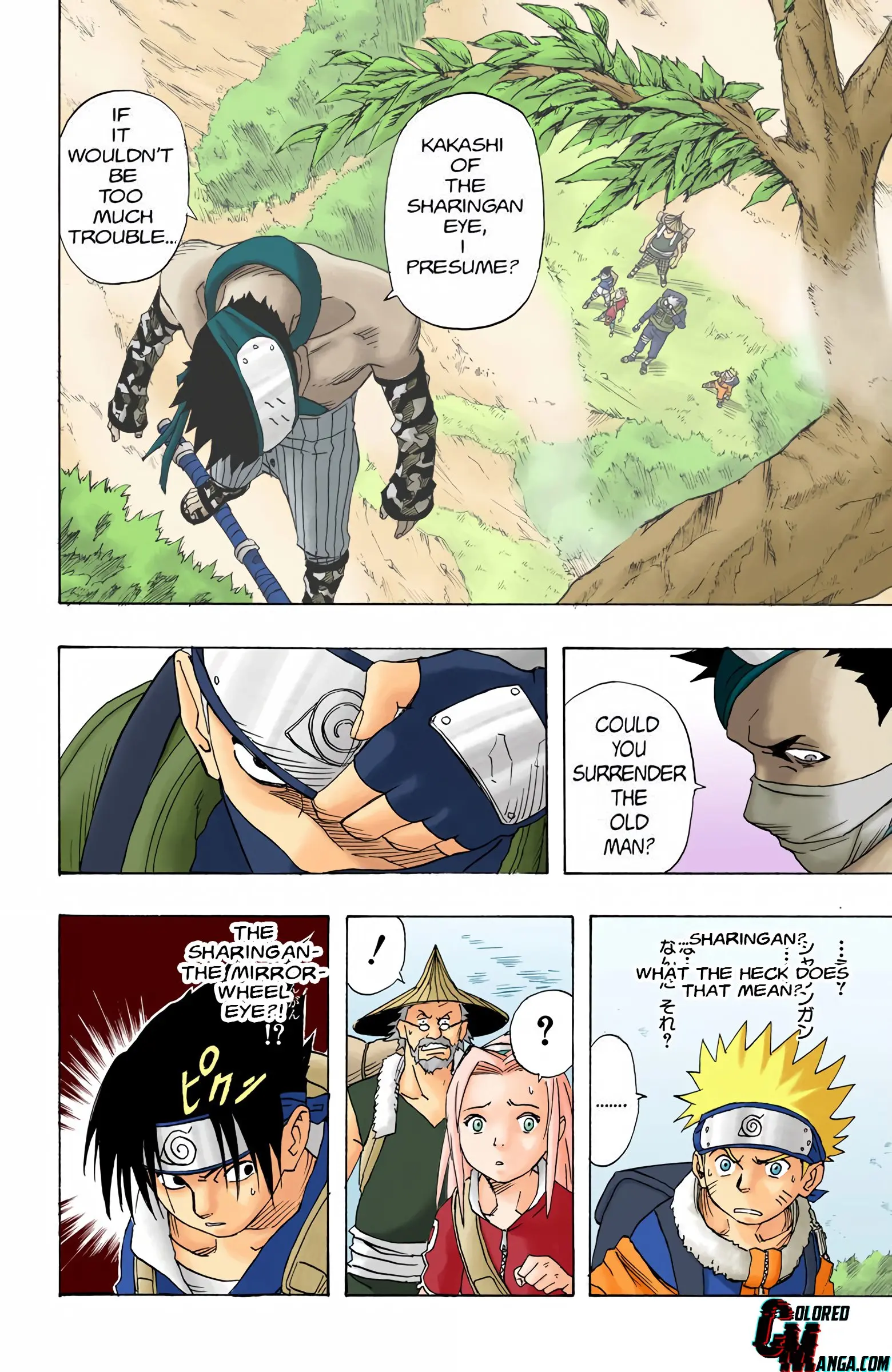 Naruto Colored Manga Online, chapter 12, page 2
