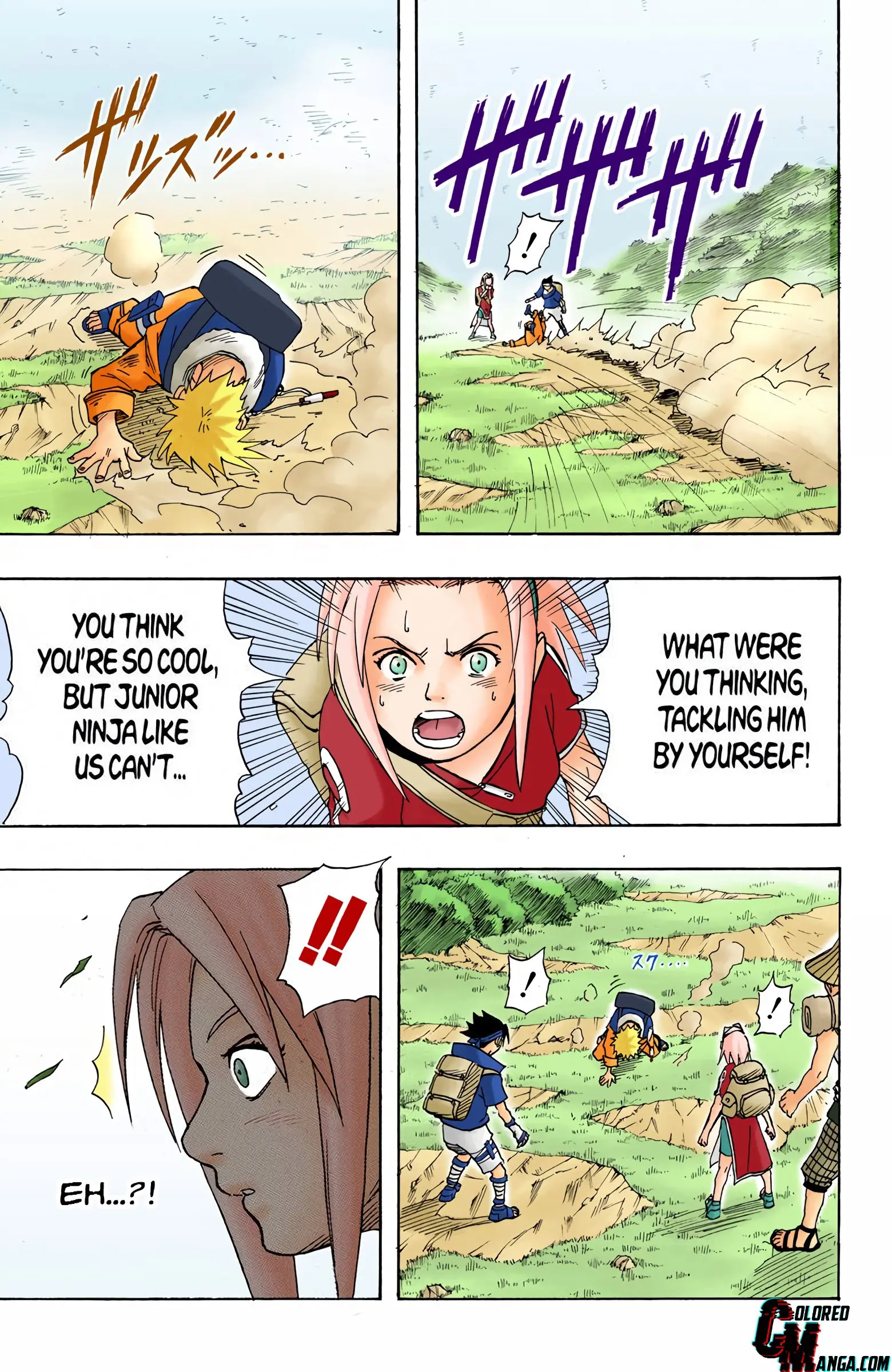 Naruto Colored Manga Online, chapter 13, page 13