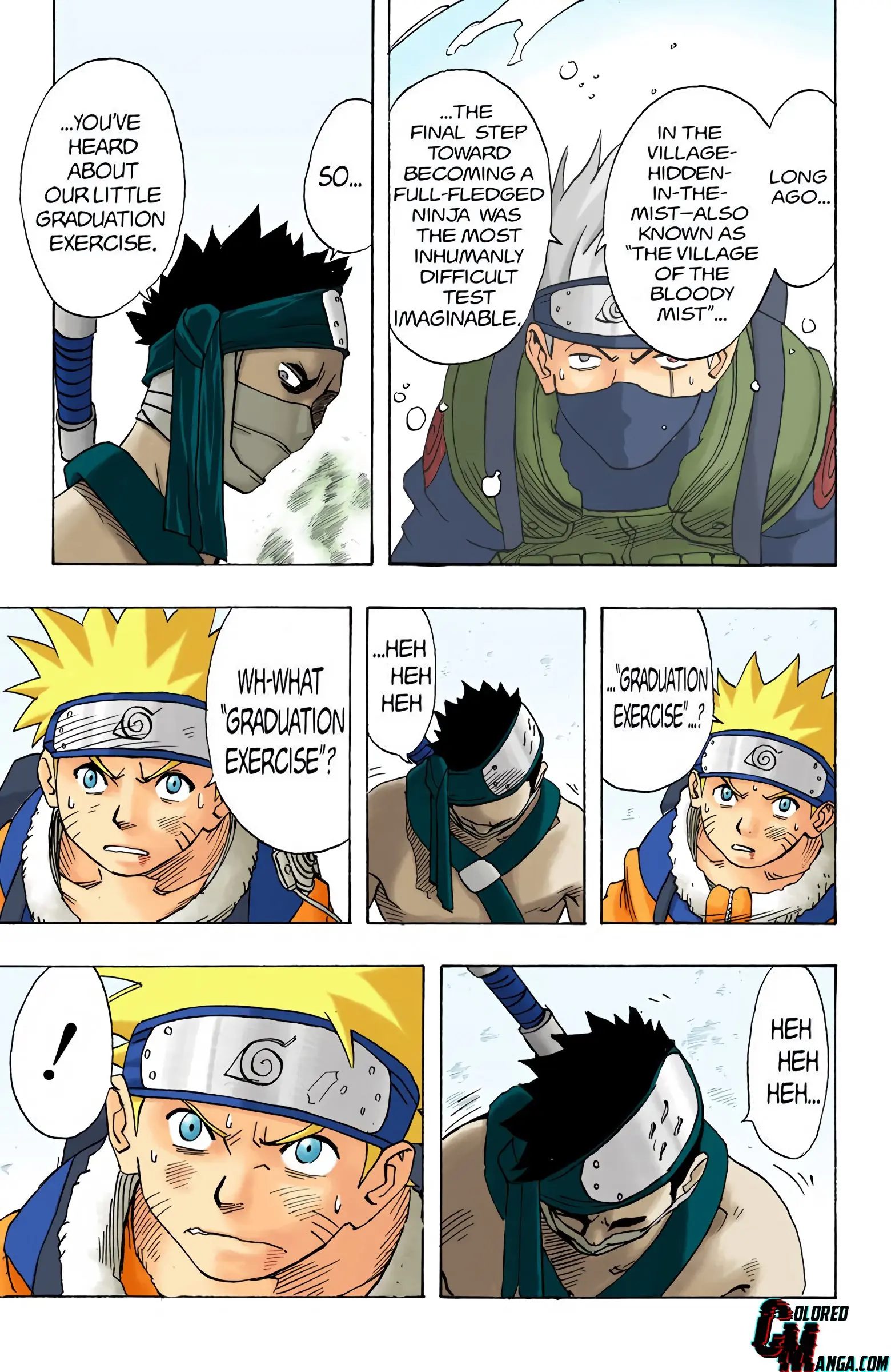 Naruto Colored Manga Online, chapter 14, page 5