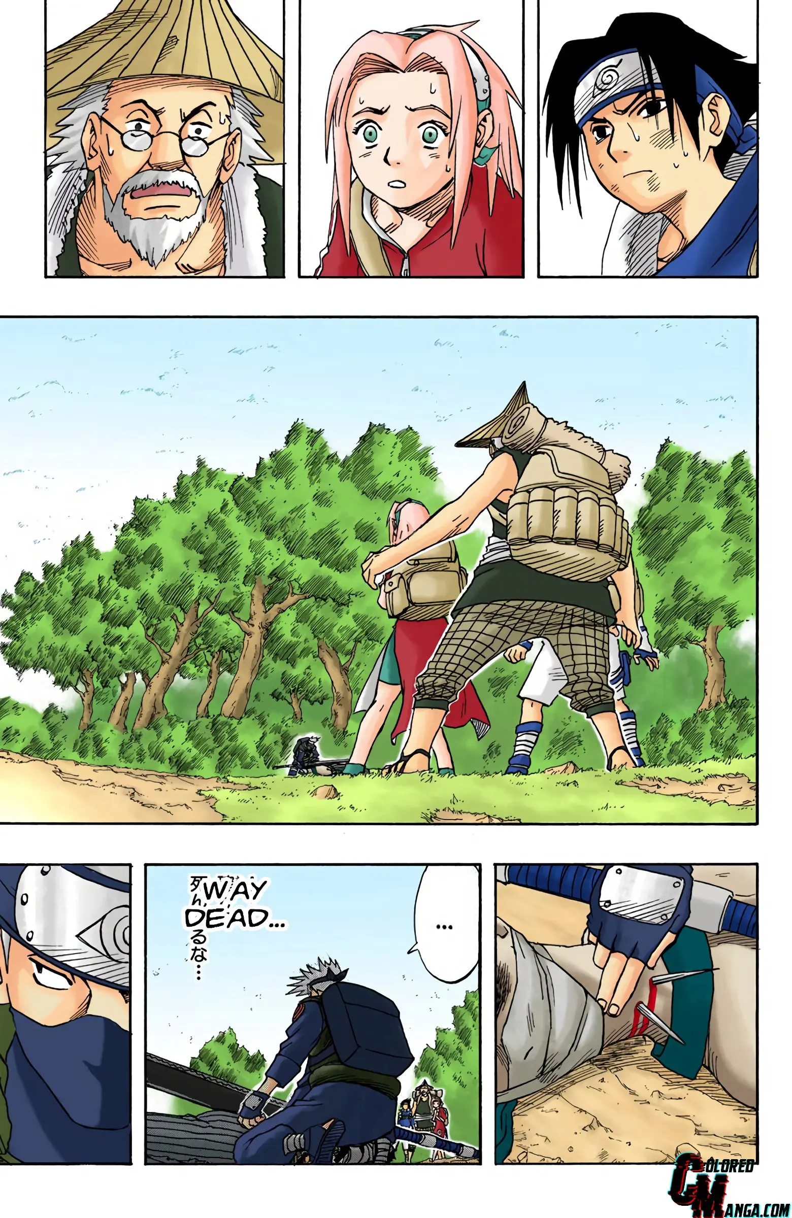 Naruto Colored Manga Online, chapter 16, page 3