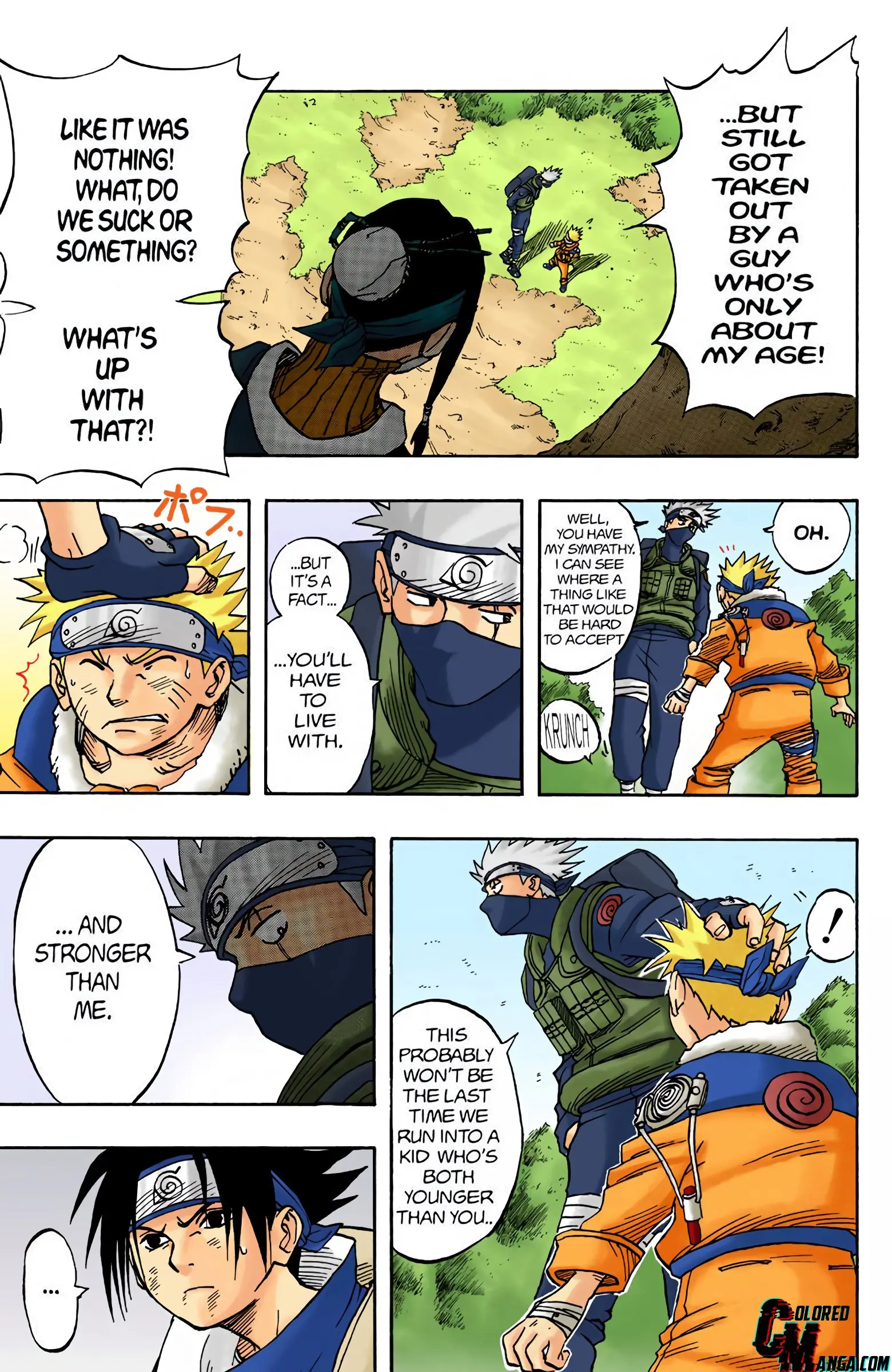 Naruto Colored Manga Online, chapter 16, page 7