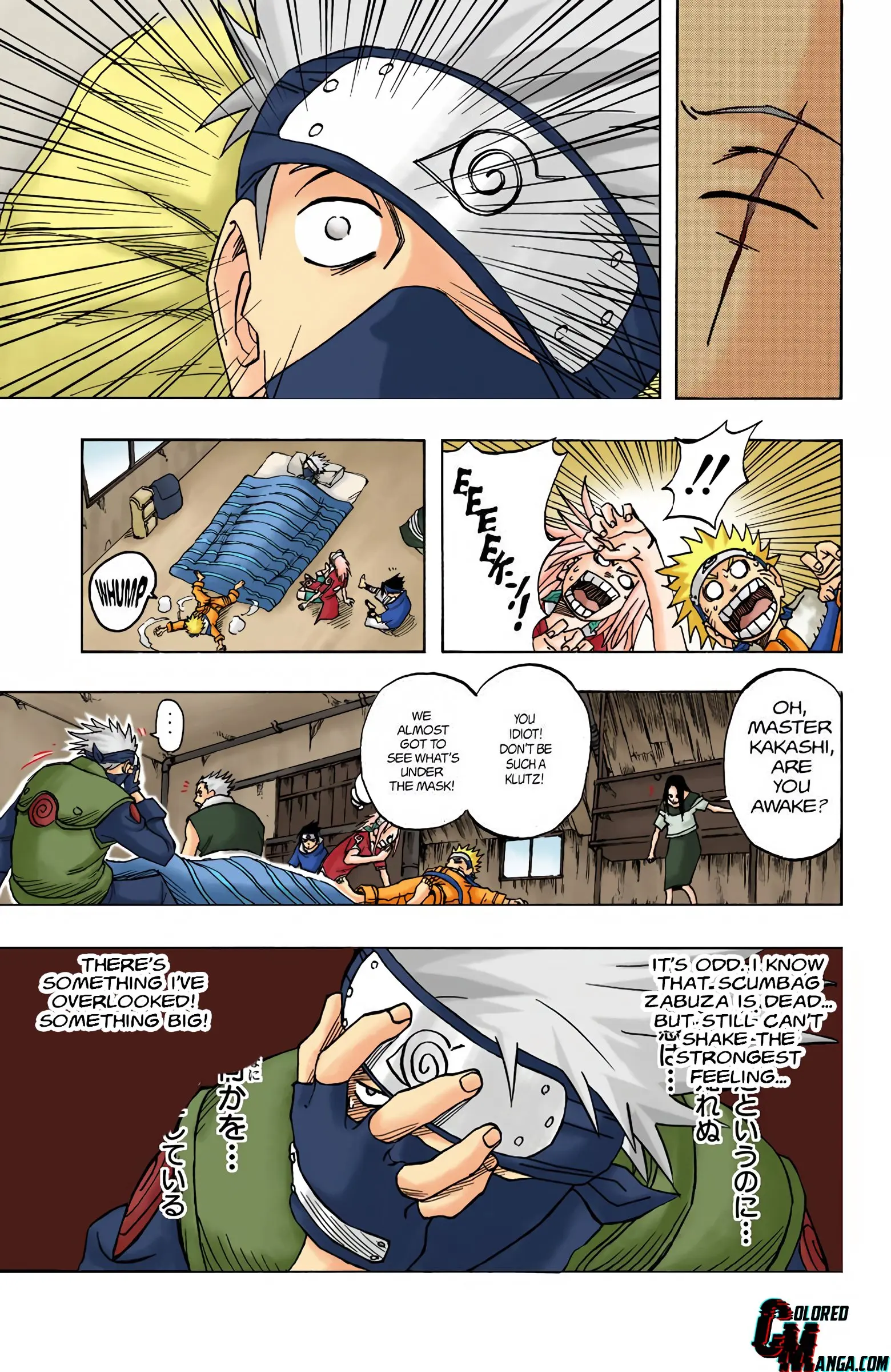 Naruto Colored Manga Online, chapter 16, page 19