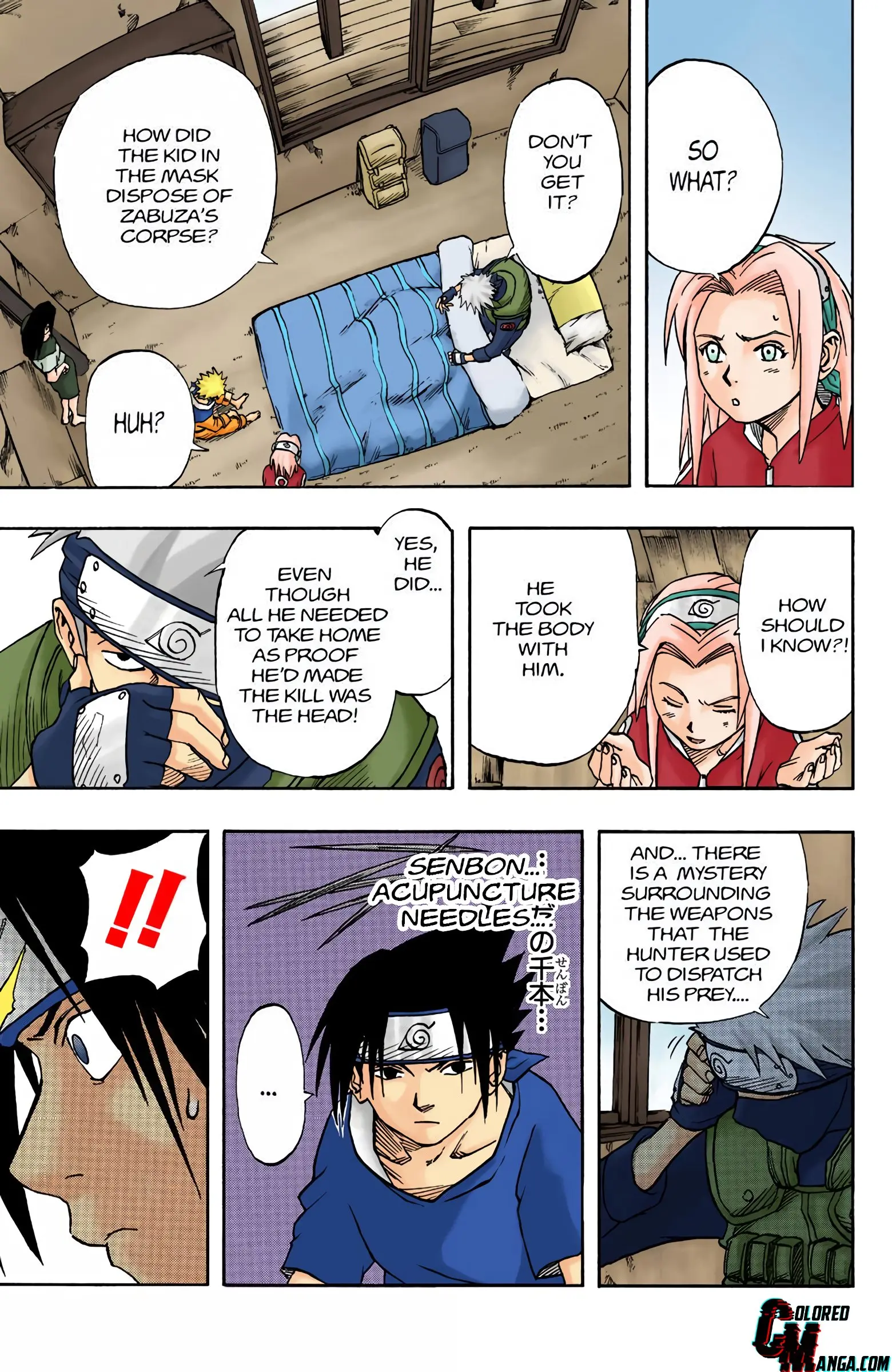 Naruto Colored Manga Online, chapter 17, page 3