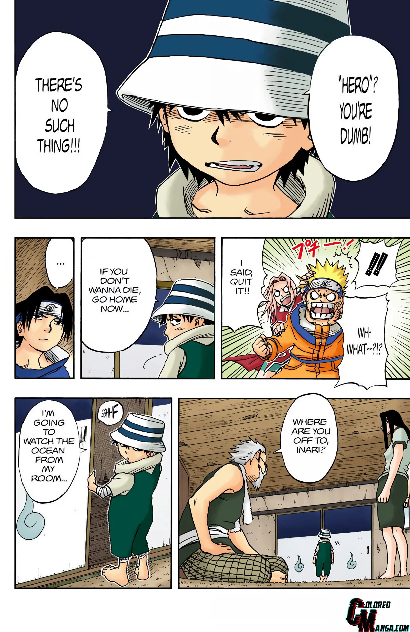 Naruto Colored Manga Online, chapter 17, page 12