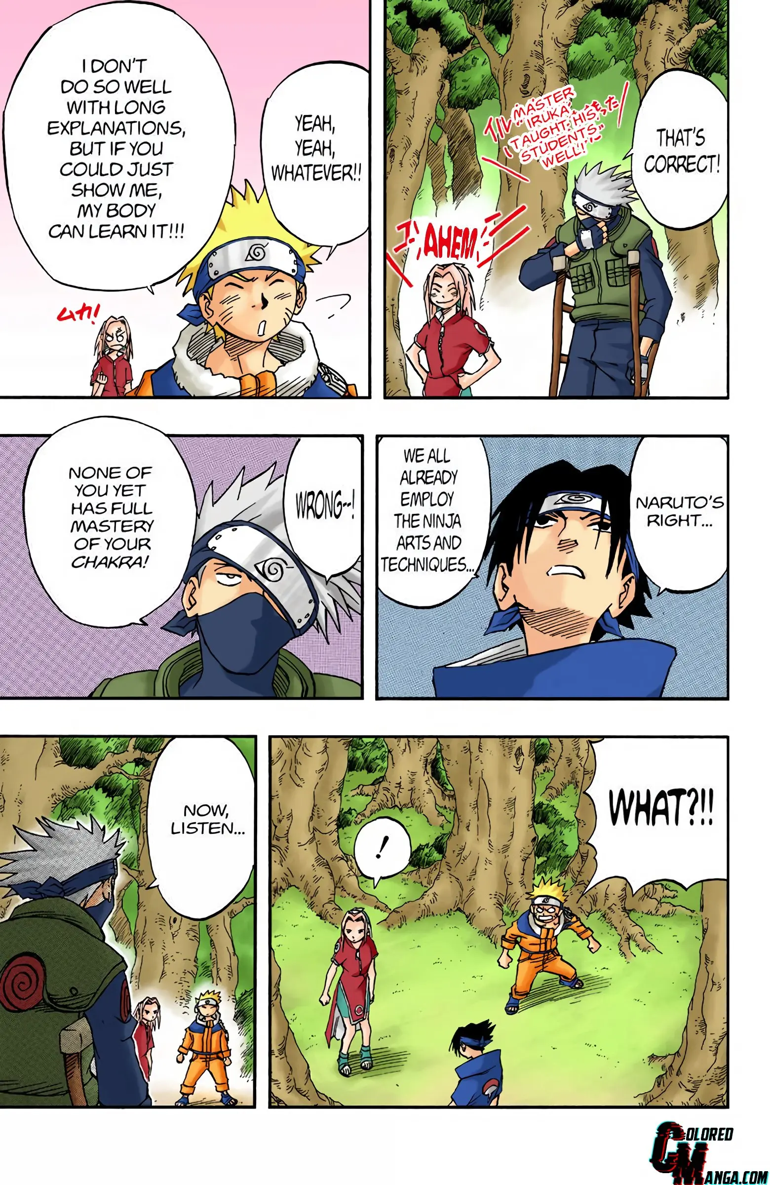 Naruto Colored Manga Online, chapter 17, page 17