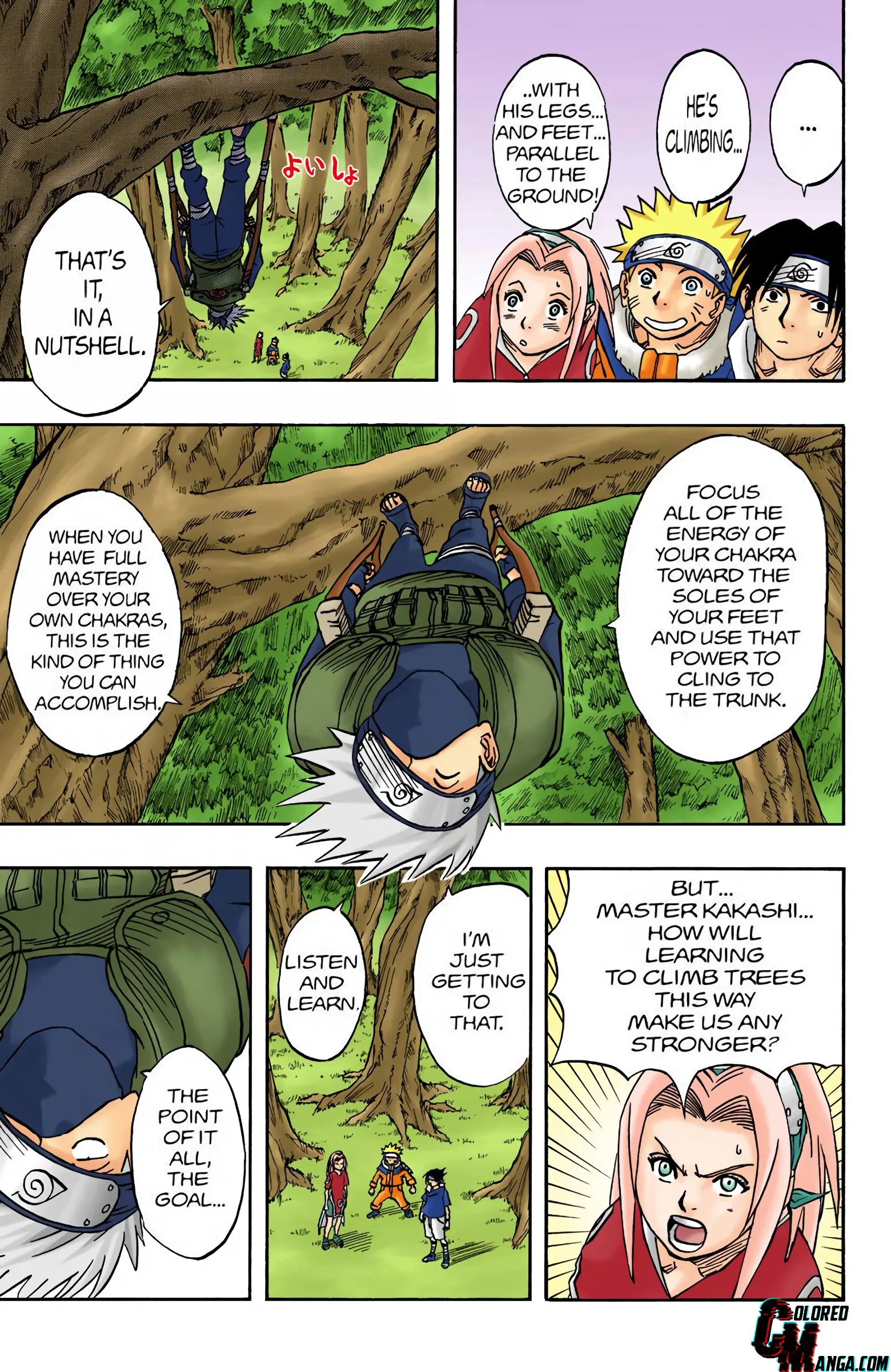 Naruto Colored Manga Online, chapter 18, page 9